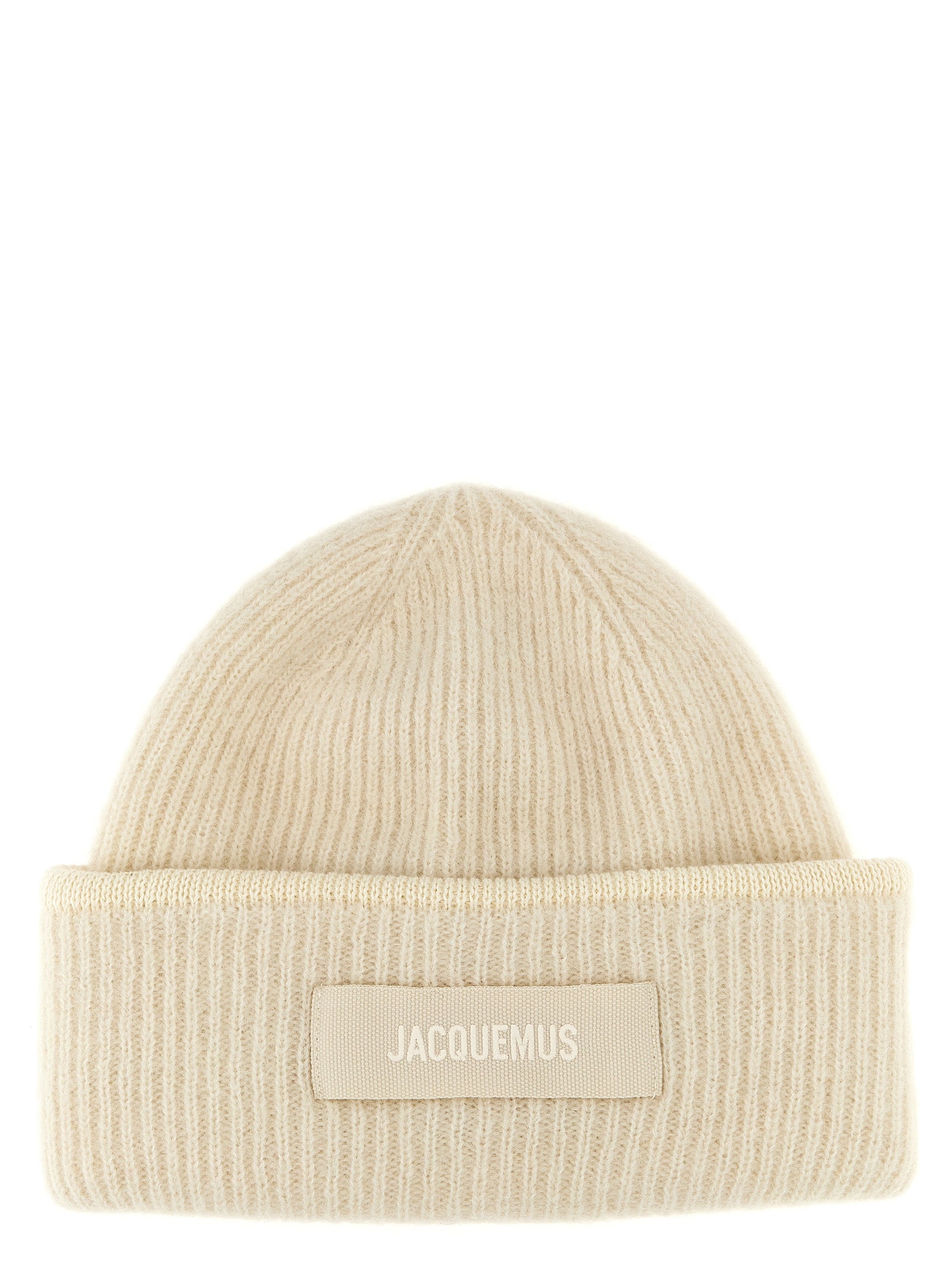 Jacquemus-Le Bonnet Gros Grain Cappelli Bianco-Uomo