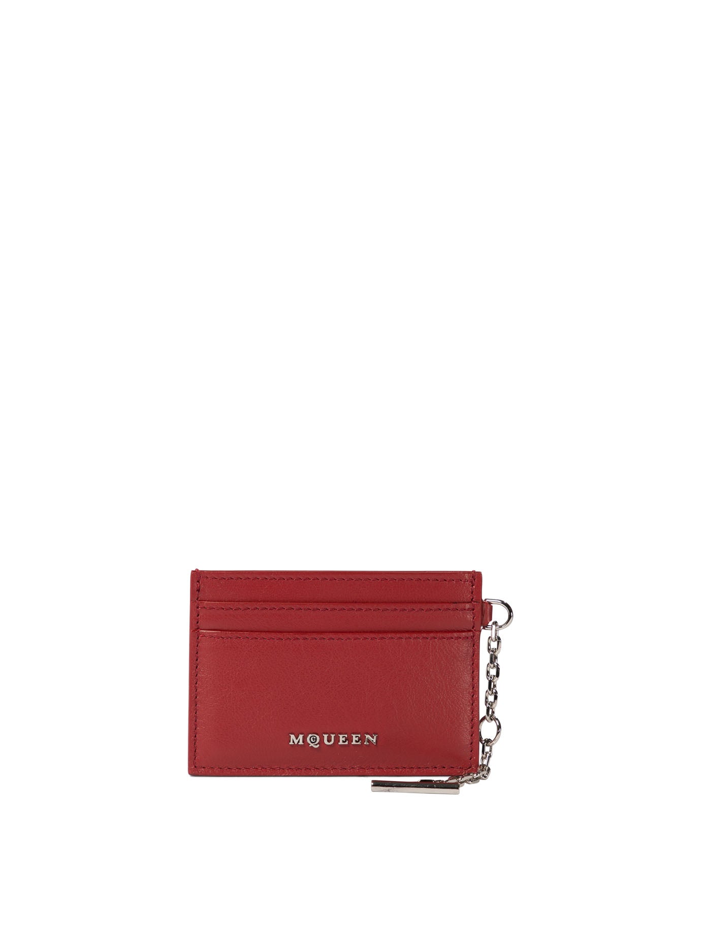 Alexander Mcqueen-Sling Wallets & Card Holders Rosso-Donna