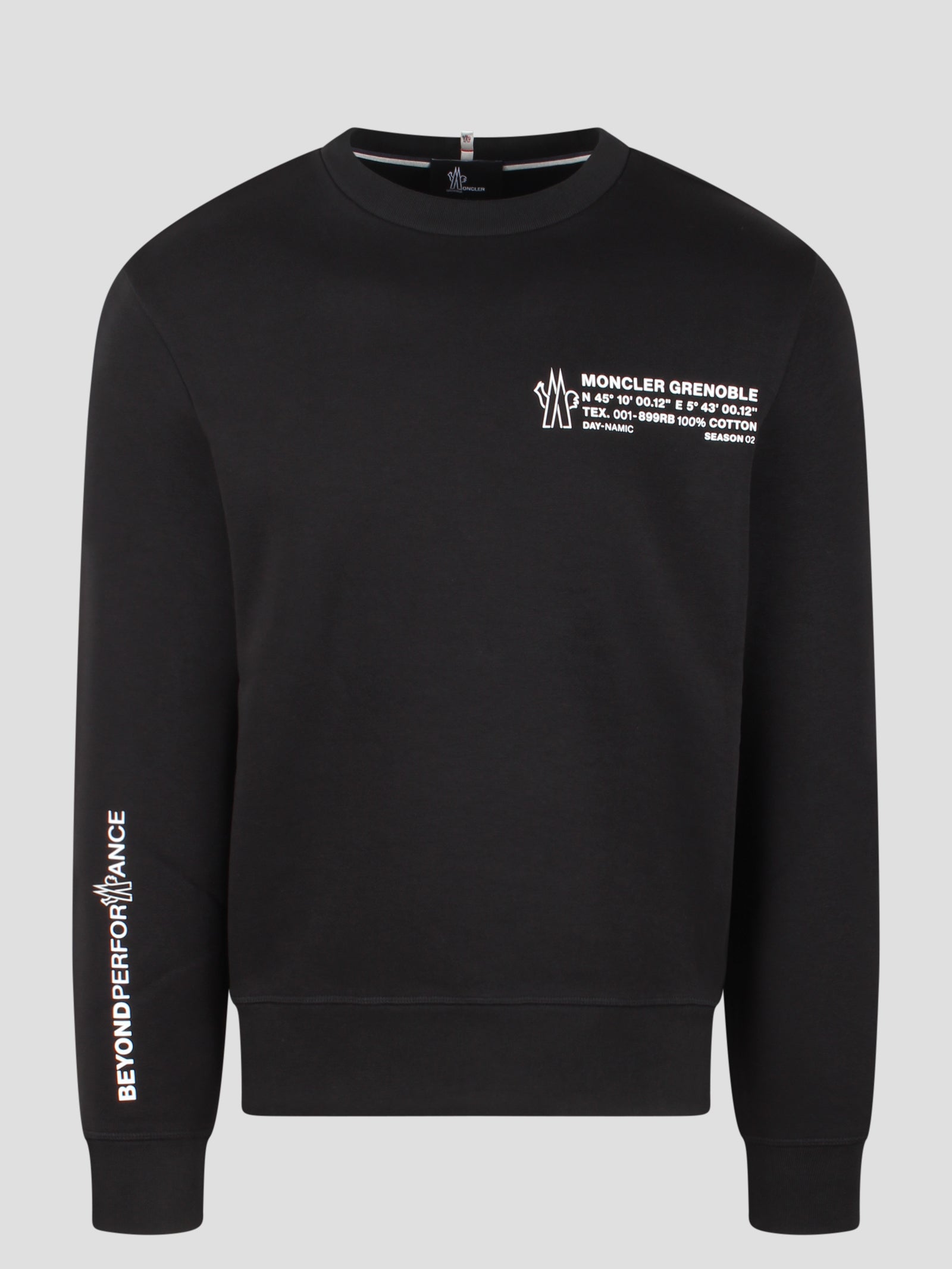 Moncler Grenoble-Lettering sweatshirt-Uomo