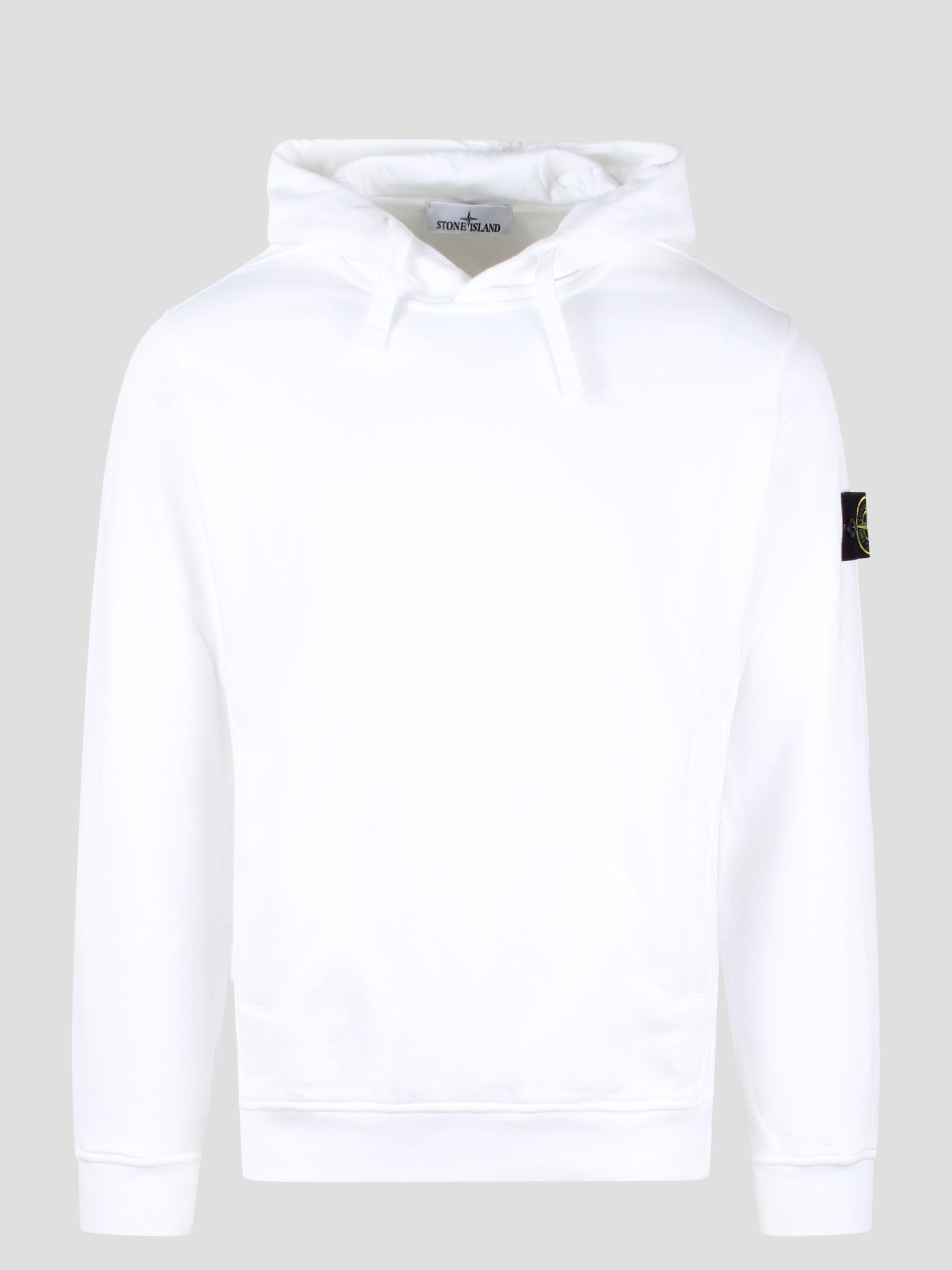 Stone Island-Logo hoodie-Uomo