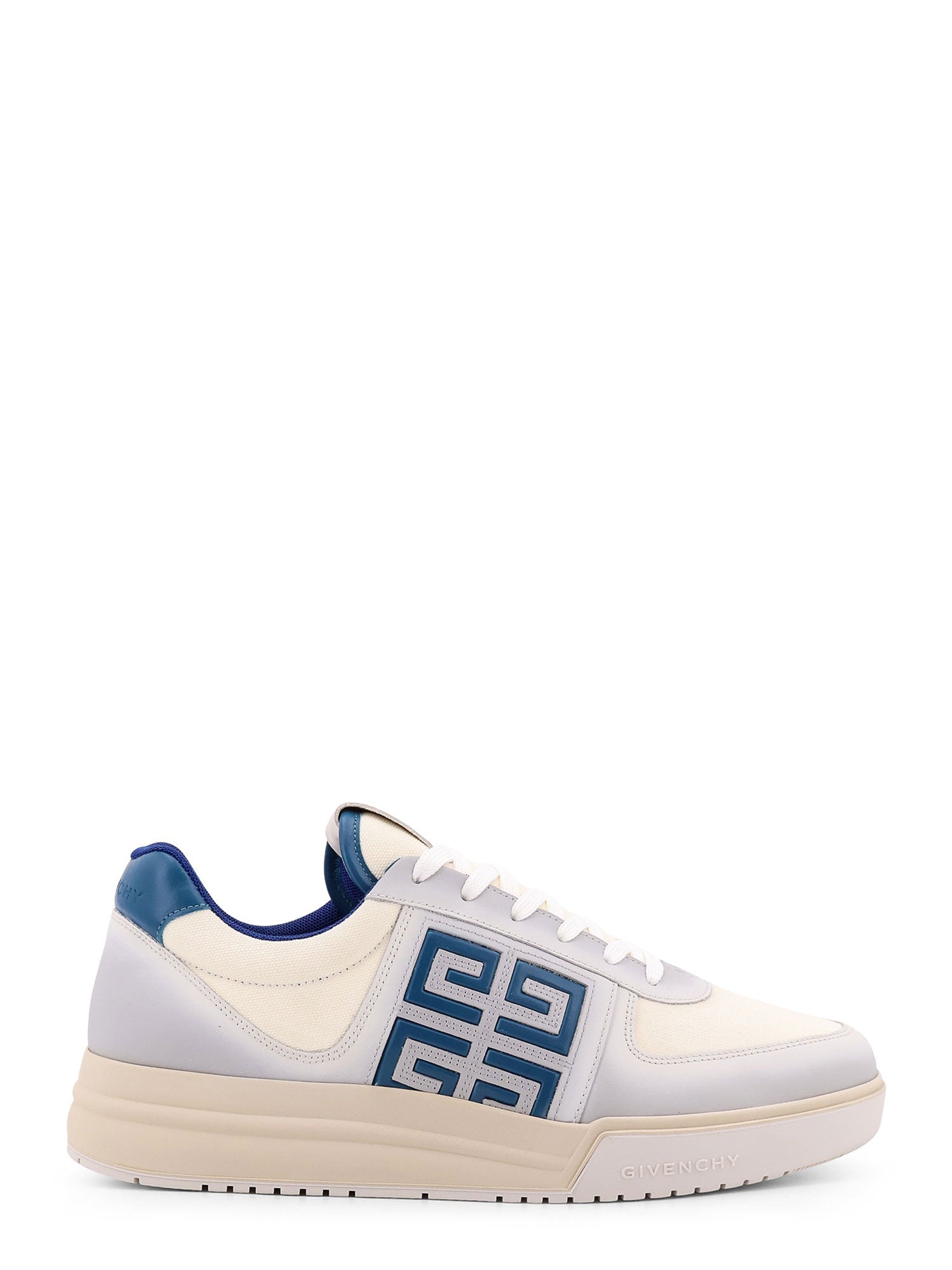 Givenchy-Sneakers G4 Low-Top sneakers in canvas e pelle con dettaglio iconico-Uomo