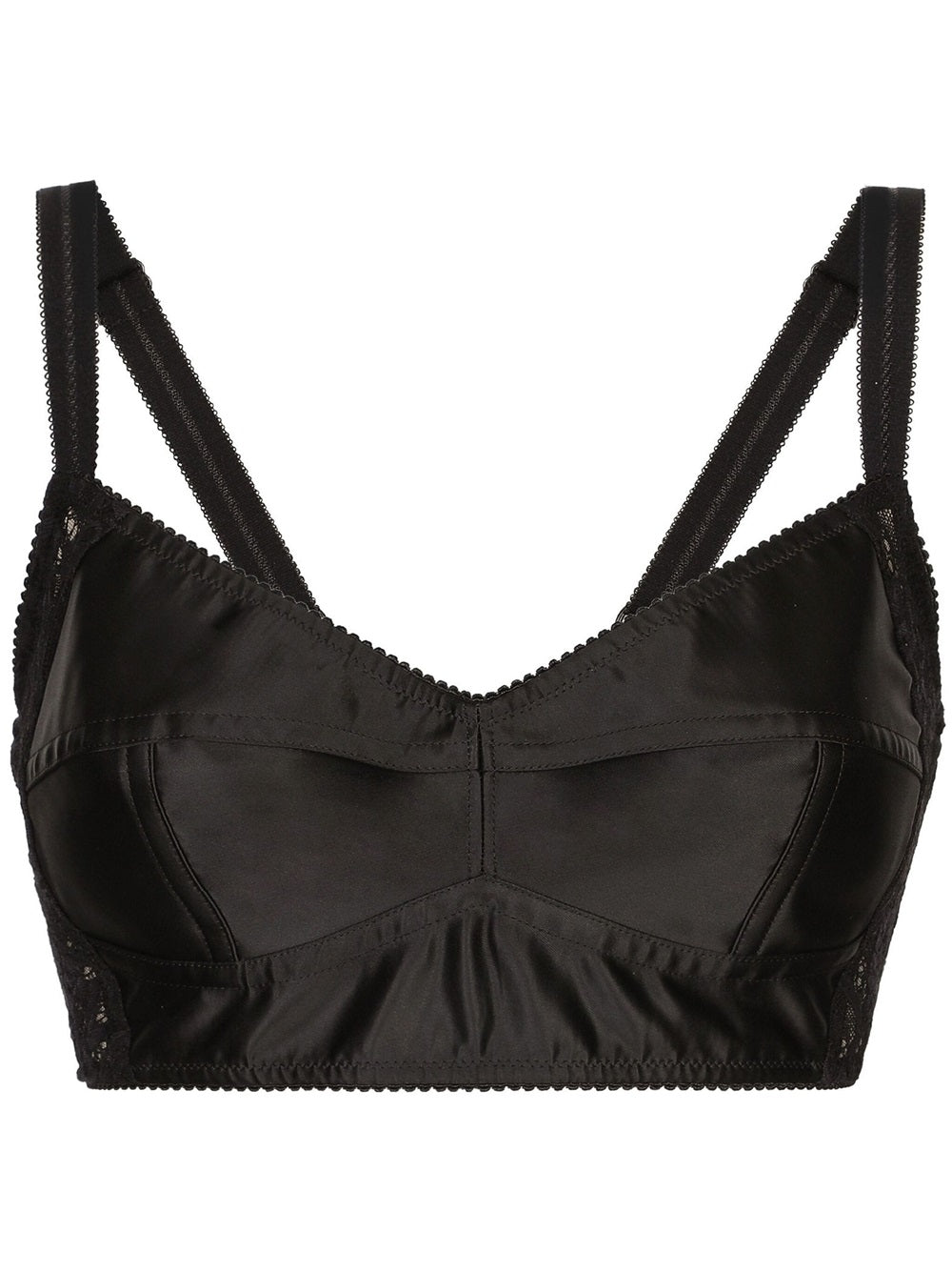 Dolce & Gabbana-Reggiseno in raso-Donna