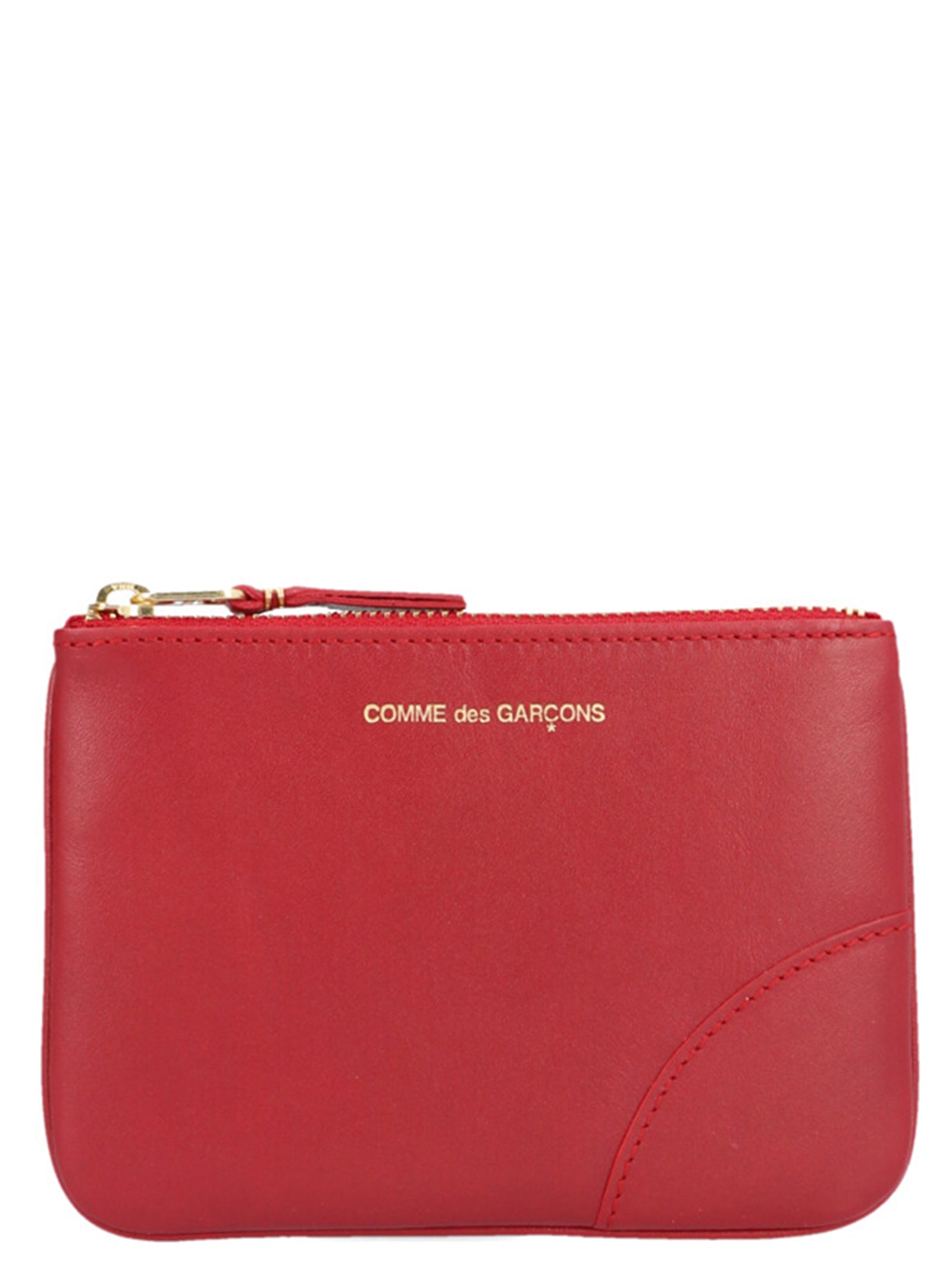 Comme Des GarçOns Wallet-Classic Leather Line Portafogli Rosso-Donna