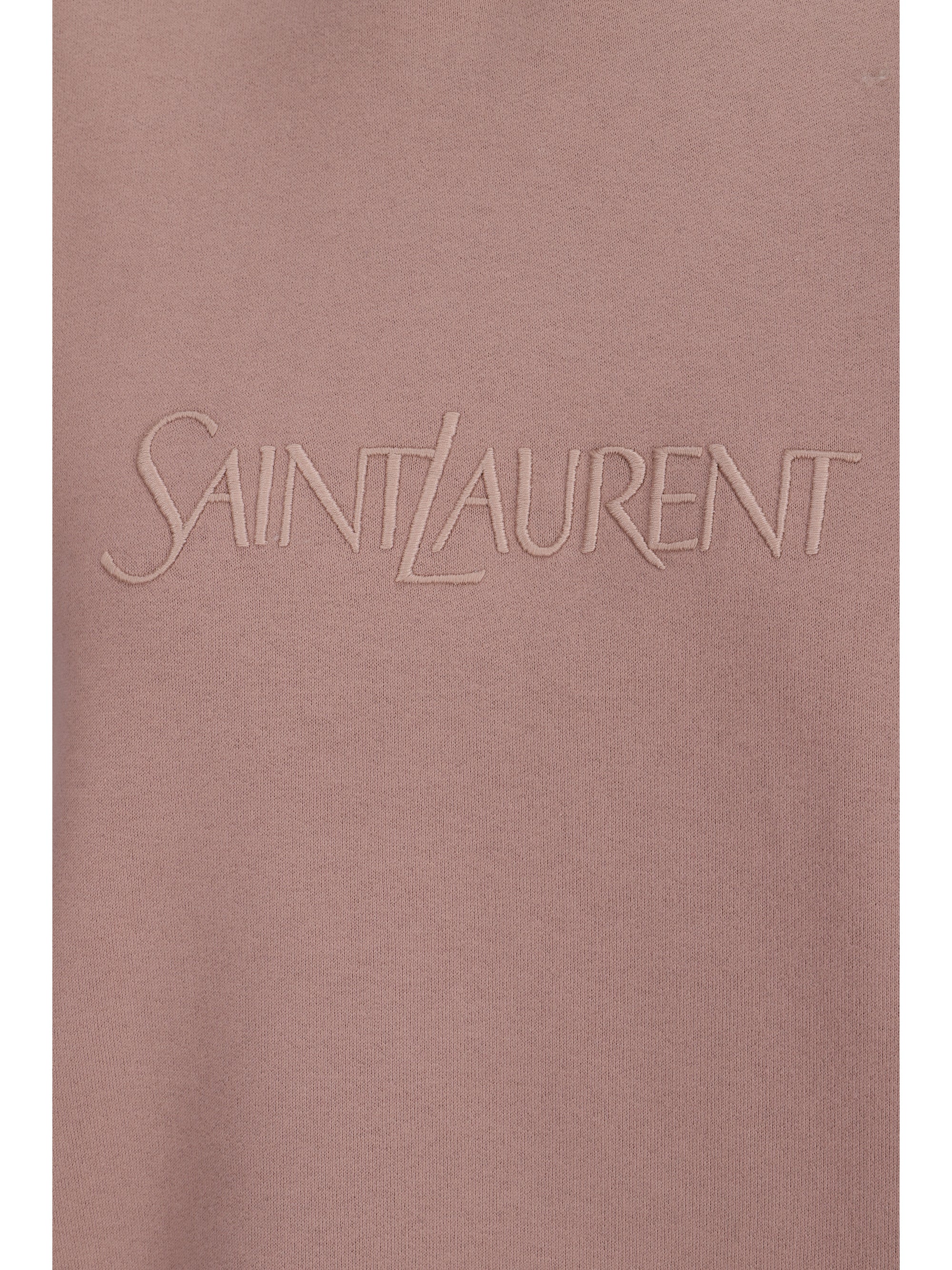 Saint Laurent-Felpa Molleton Doux Gots-Donna