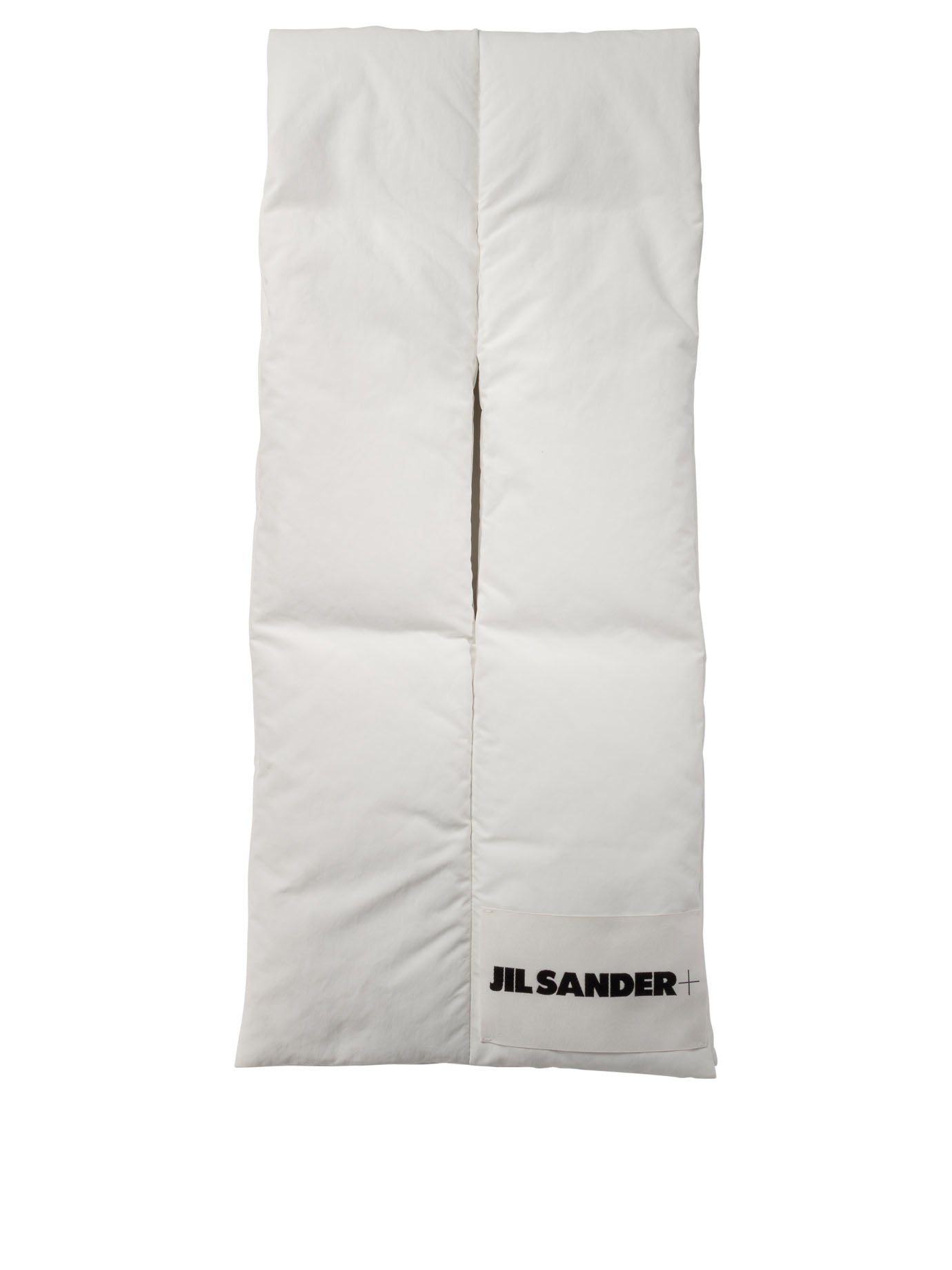 Jil Sander-Padded Scarf Scarves Bianco-Uomo