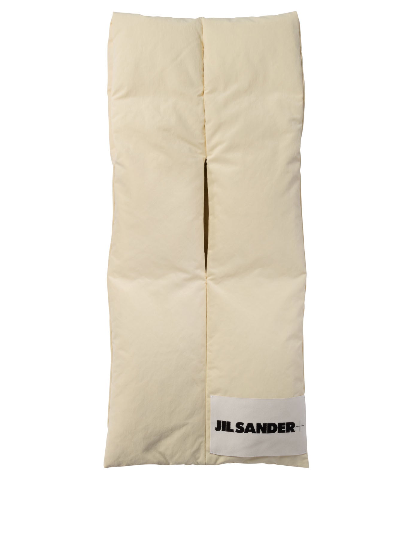 Jil Sander-Scarf With Patch Scarves Beige-Donna