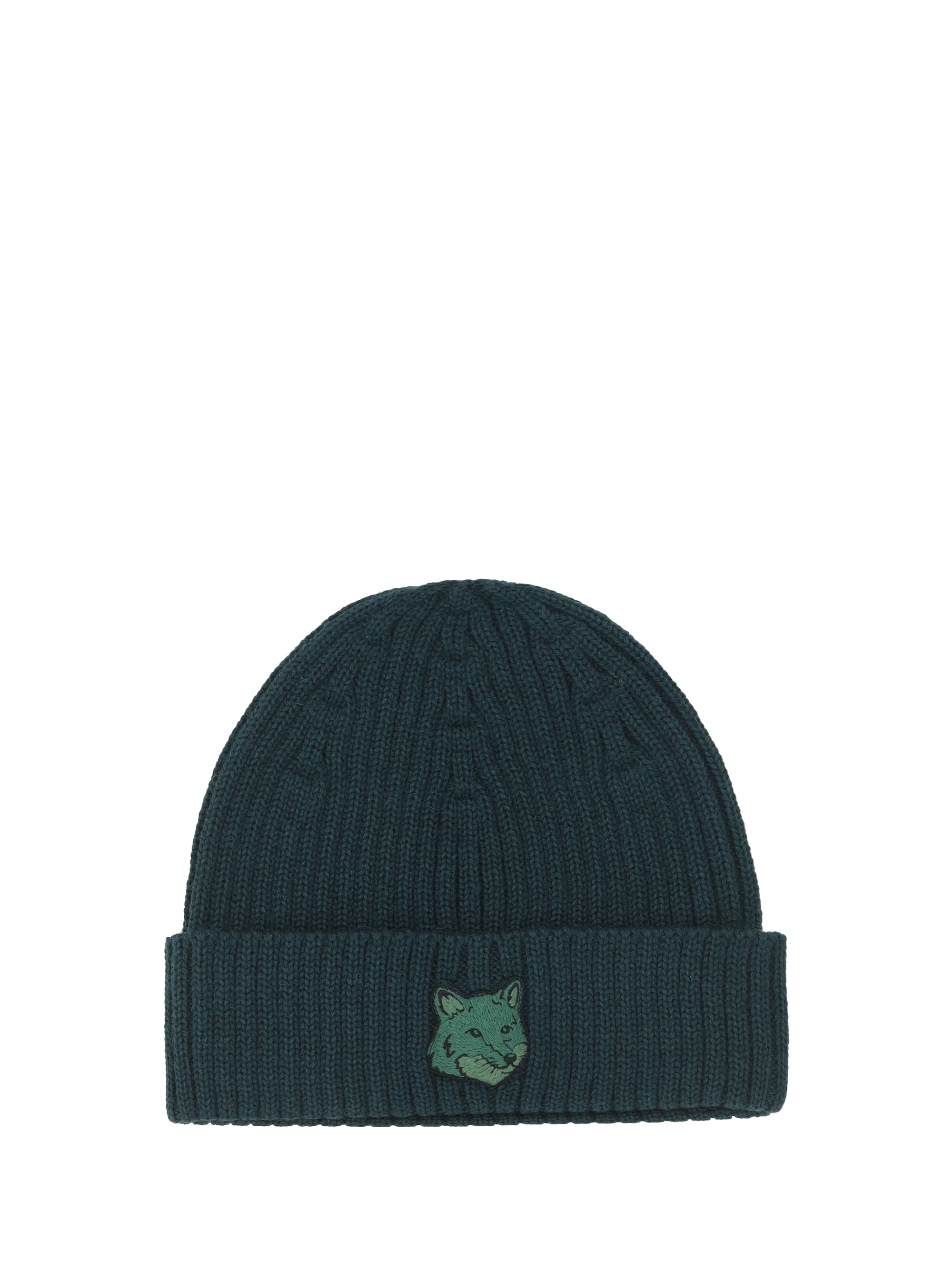 Maison Kitsuné-Cappello Beanie Bold Fox-Uomo