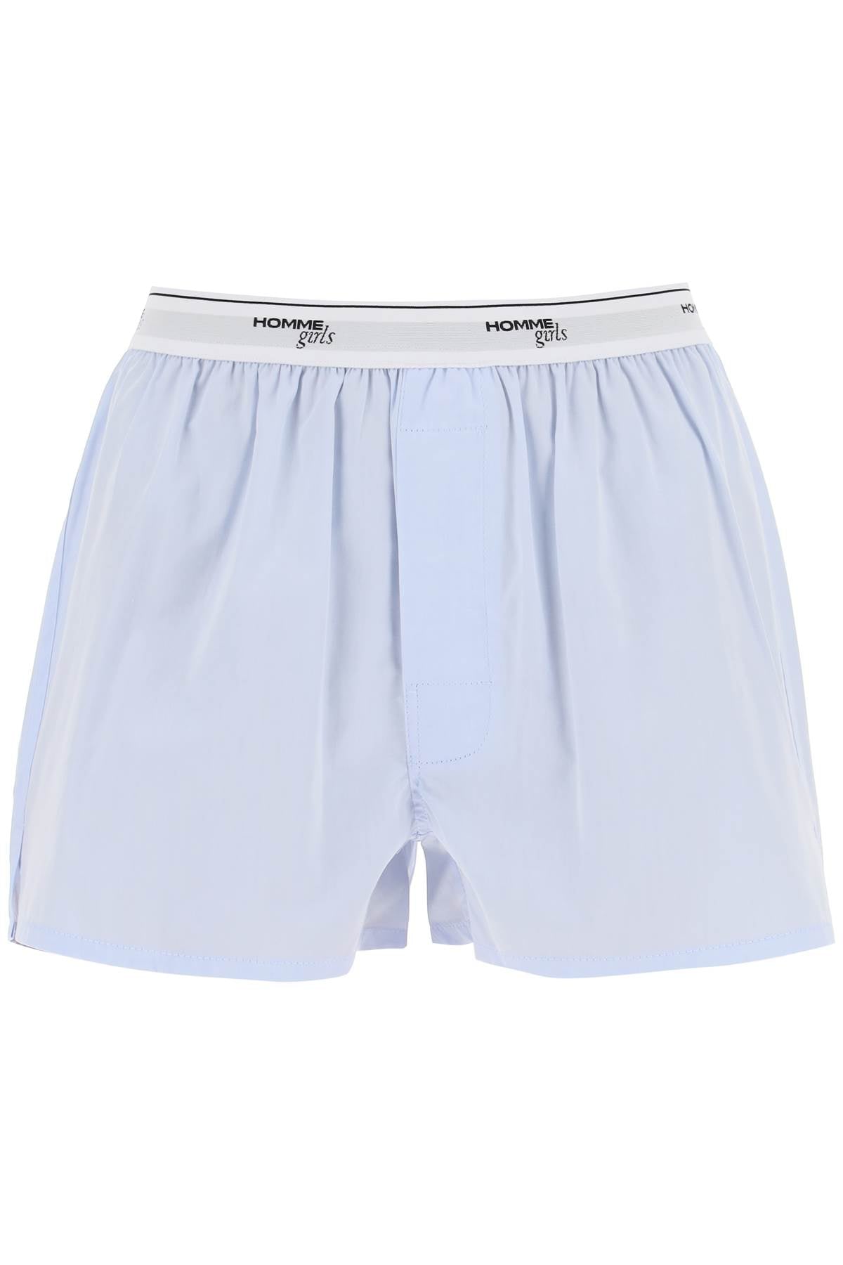 Homme Girls-Shorts Boxer In Cotone-Donna