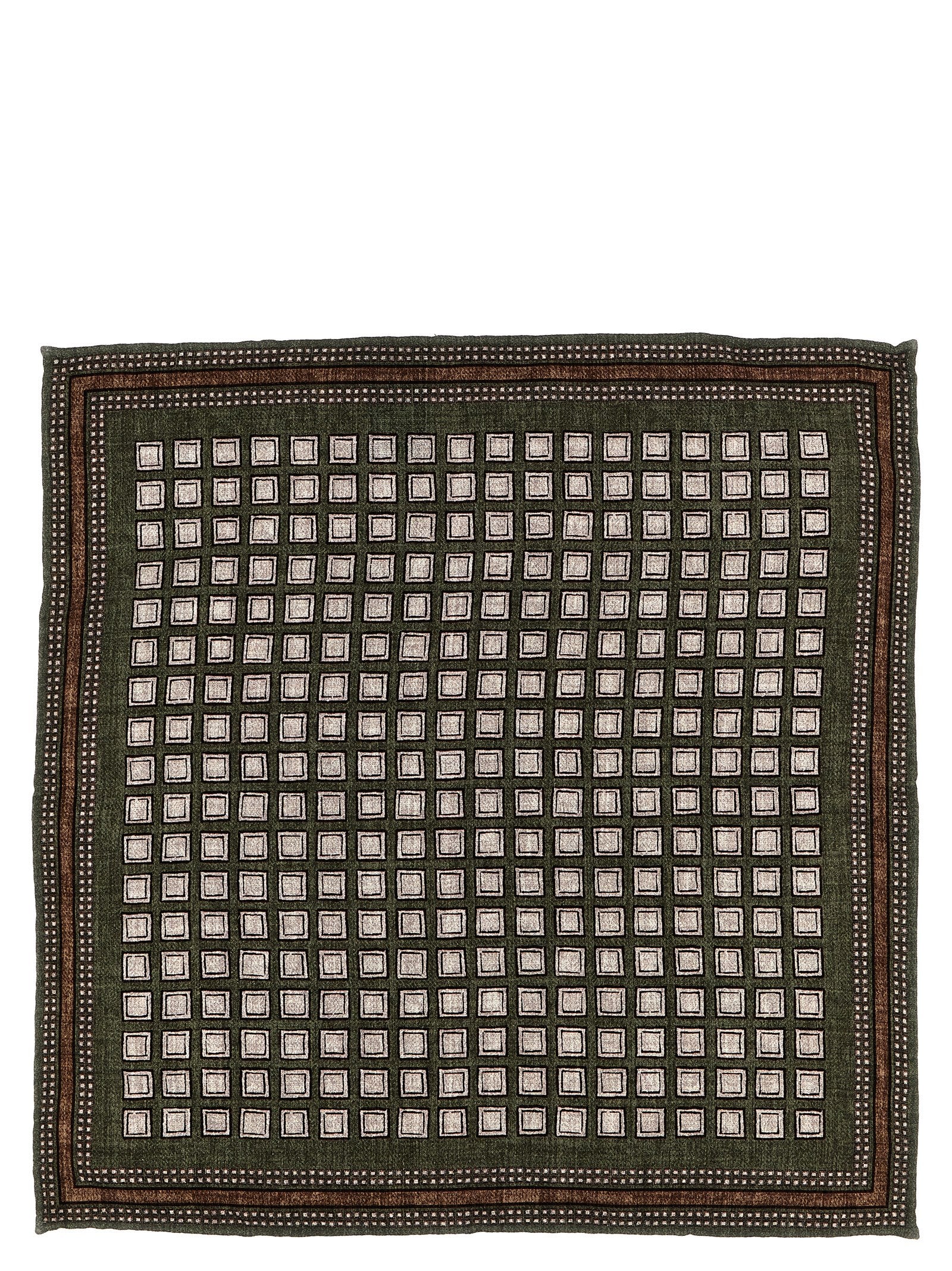 Brunello Cucinelli-Patterned Pocket Clutch Cravatte Multicolor-Uomo