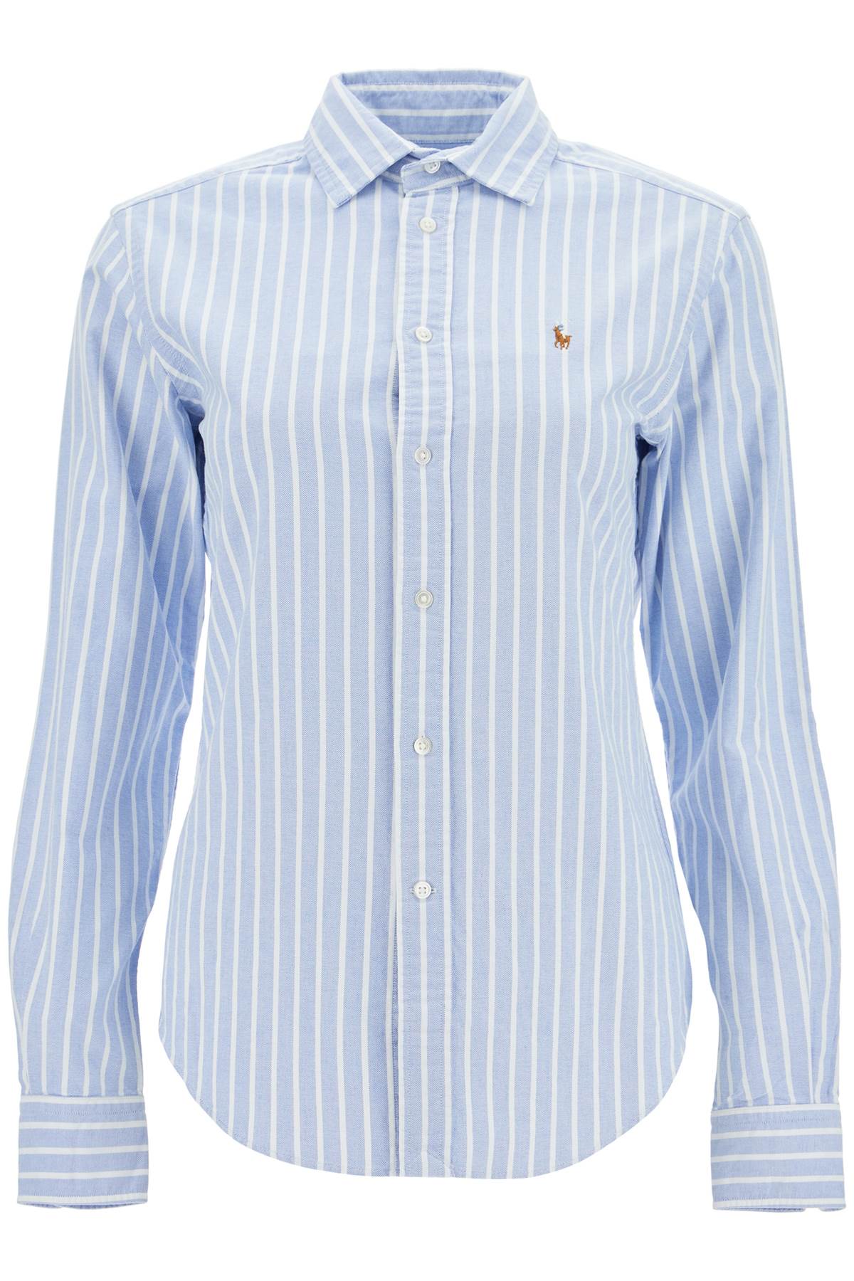 Polo Ralph Lauren-Camicia In Oxford A Righe-Donna