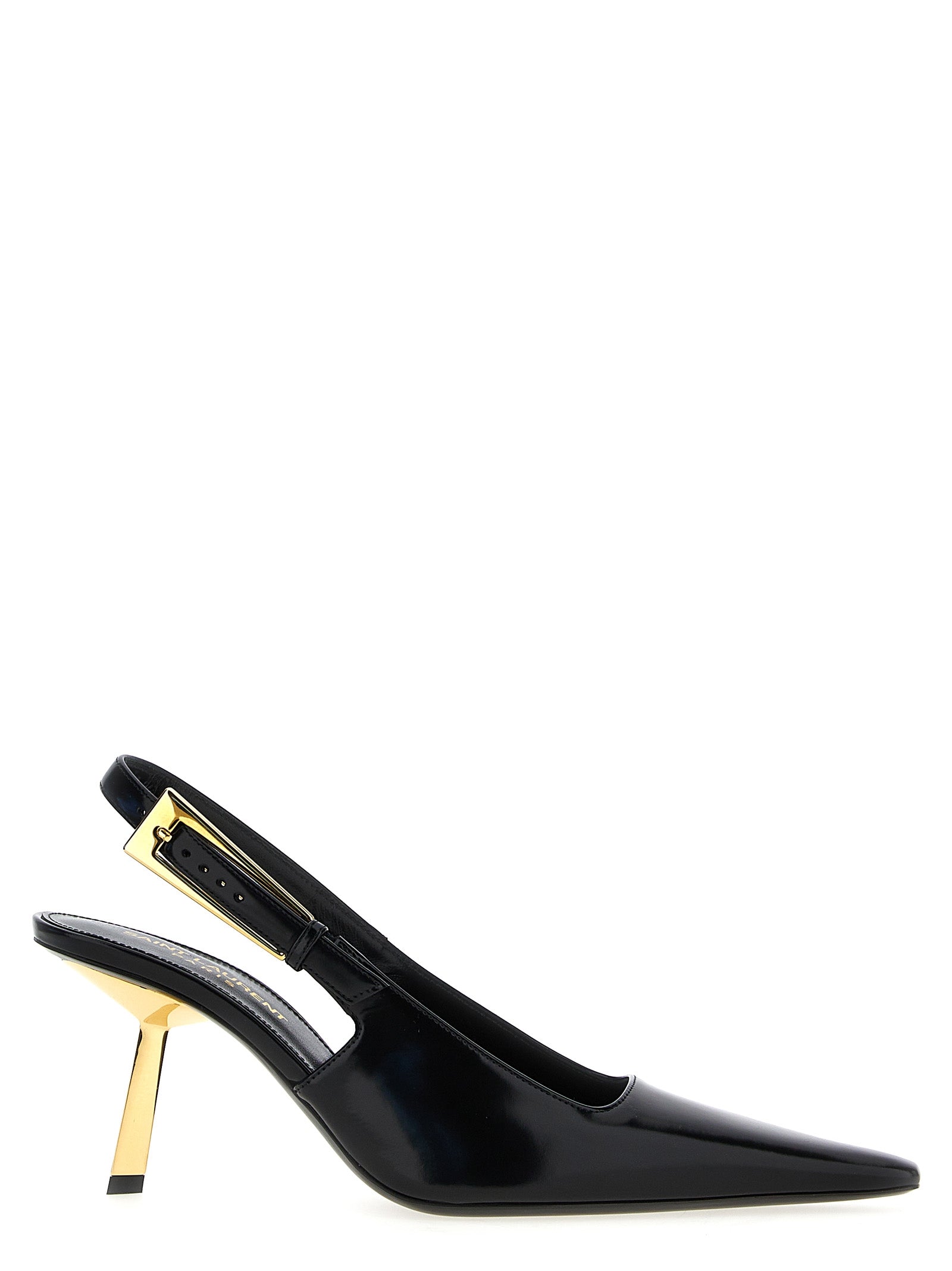 Saint Laurent-Lee Decollete Nero-Donna