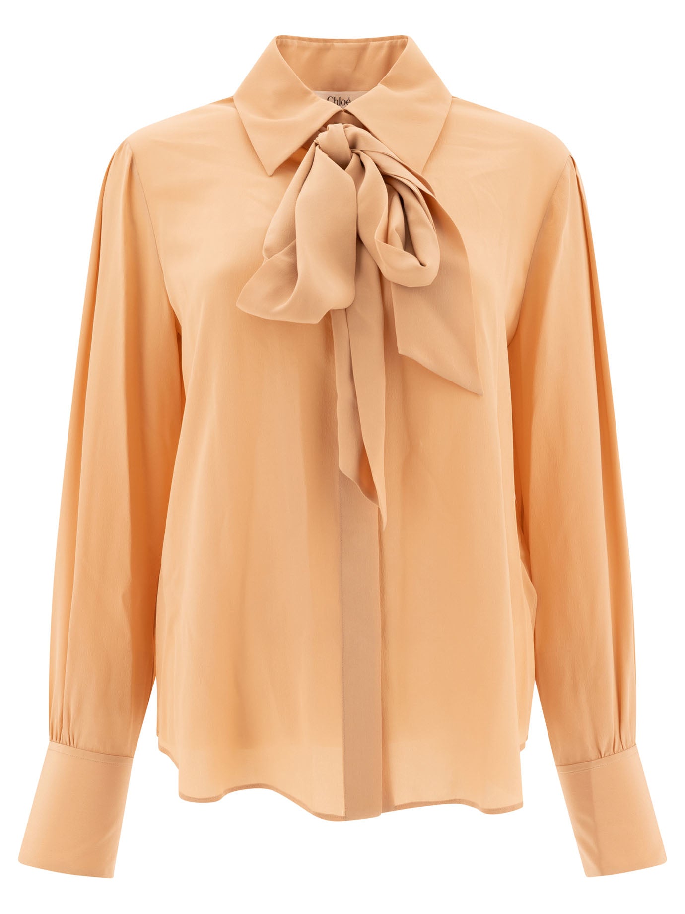 Chloé-Silk Shirt Shirts Rosa-Donna