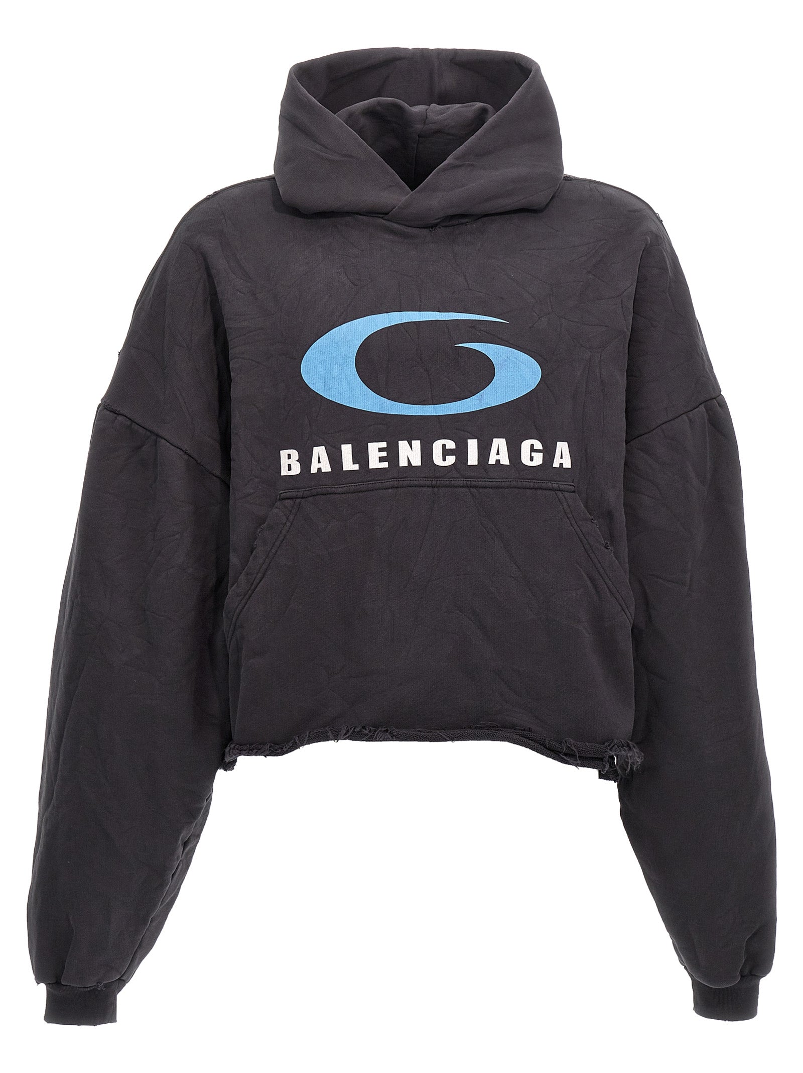 Balenciaga-Loop Sports Icon Felpe Nero-Donna