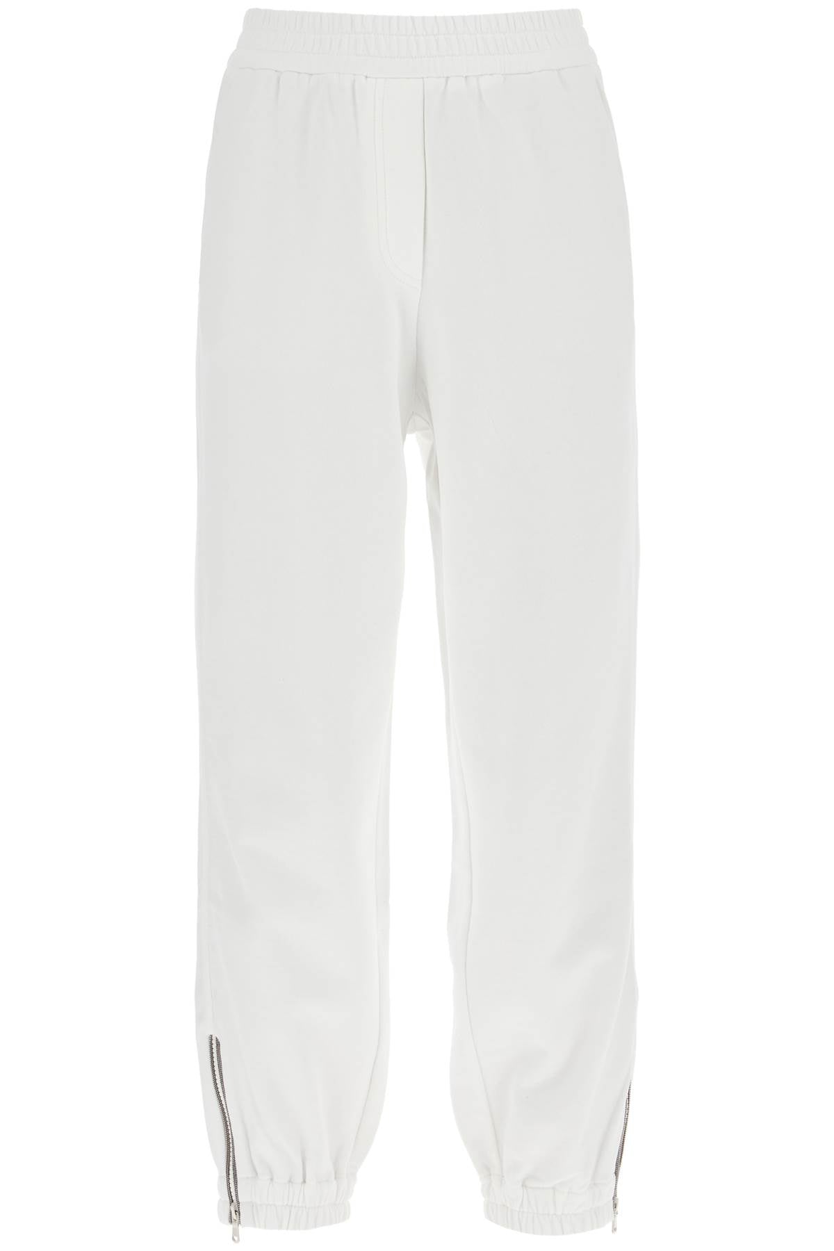 Brunello Cucinelli-Joggers Con Monile Sul Fondo-Donna