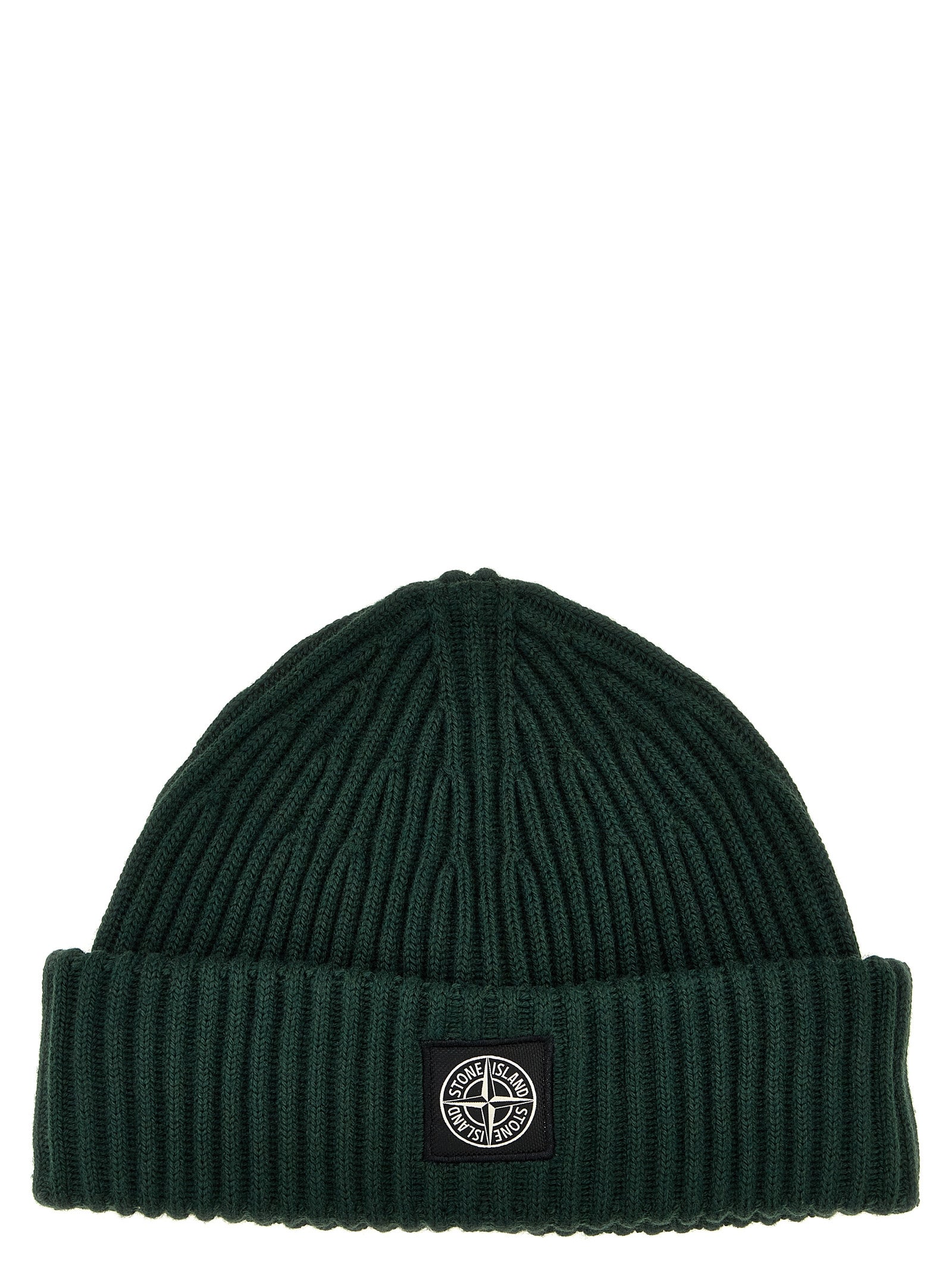 Stone Island-Fisherman Cappelli Verde-Uomo