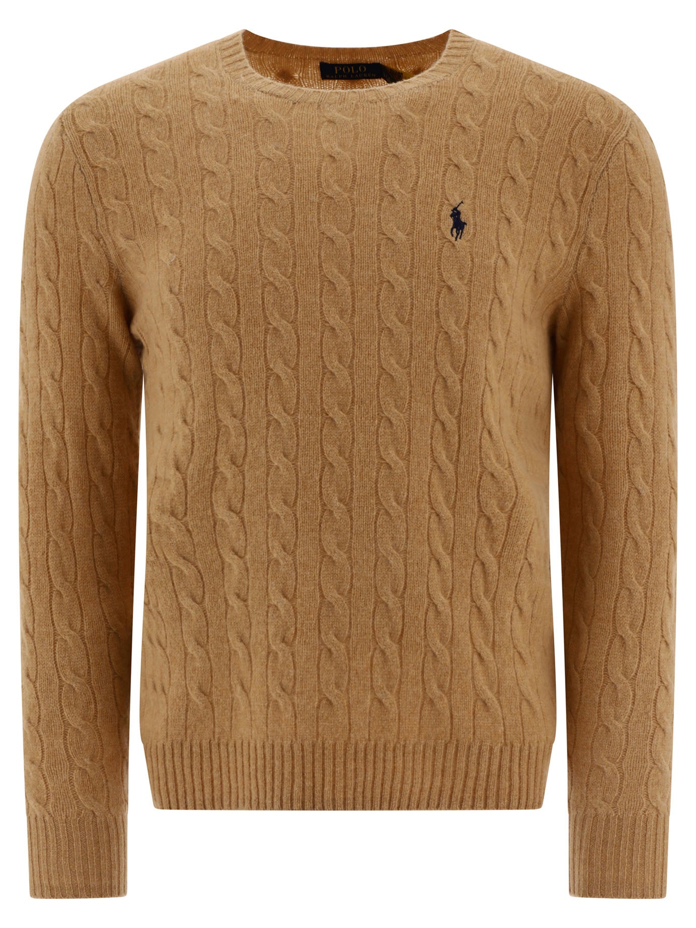 Polo Ralph Lauren-Pony Knitwear Beige-Uomo