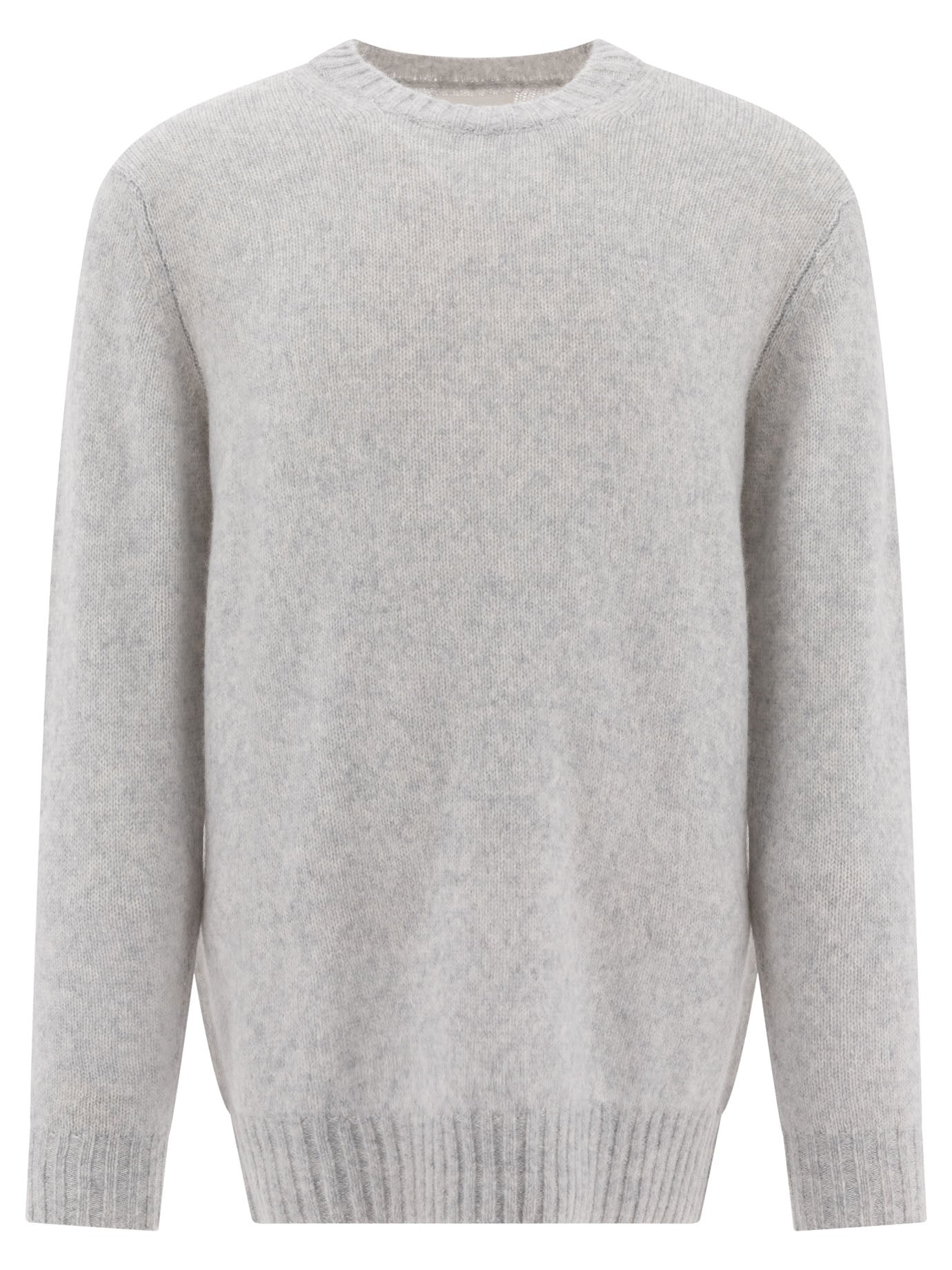 Nn.07-Lee Knitwear Grey-Uomo