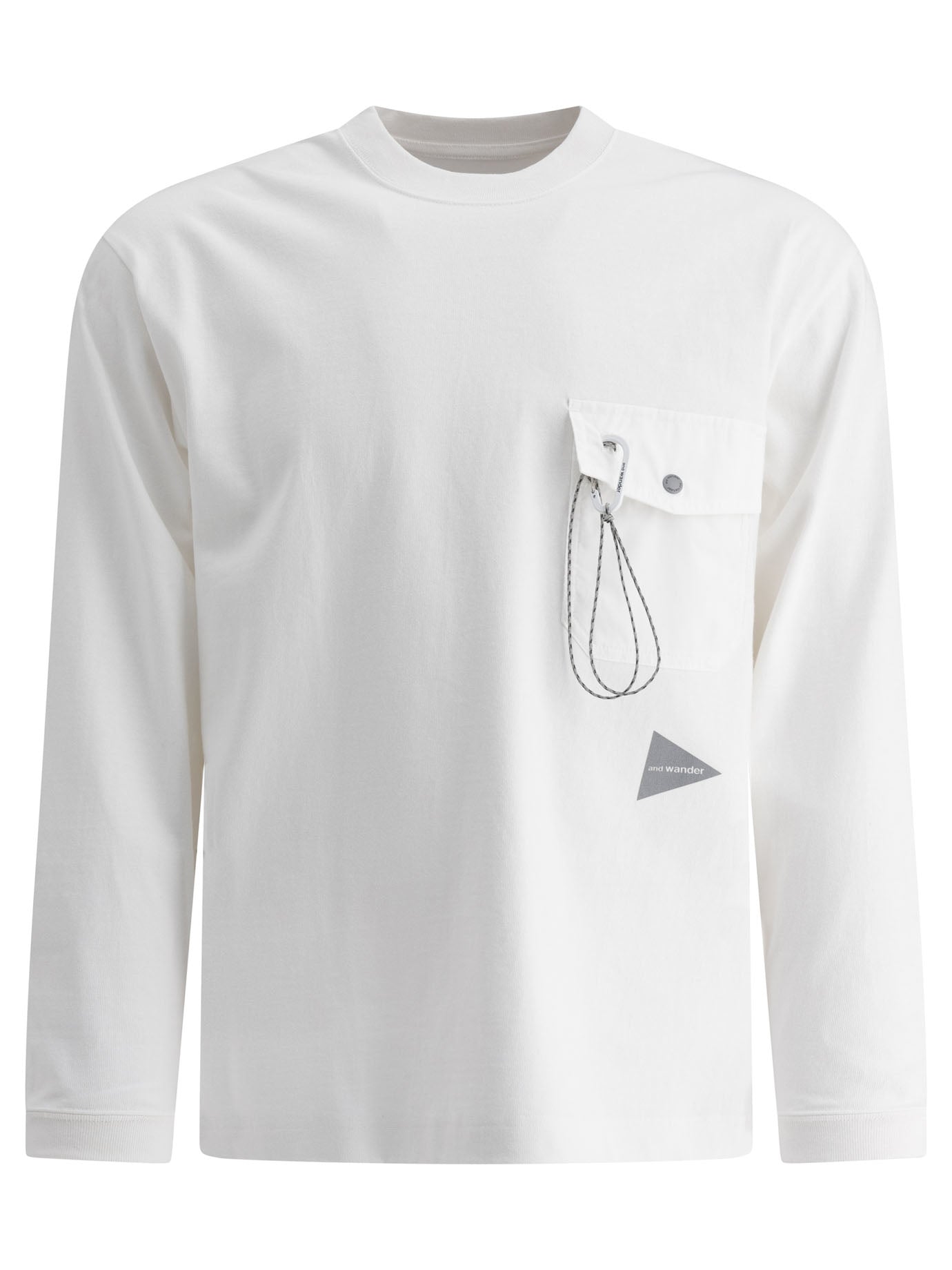 And Wander-Airly Sweatshirts Bianco-Uomo