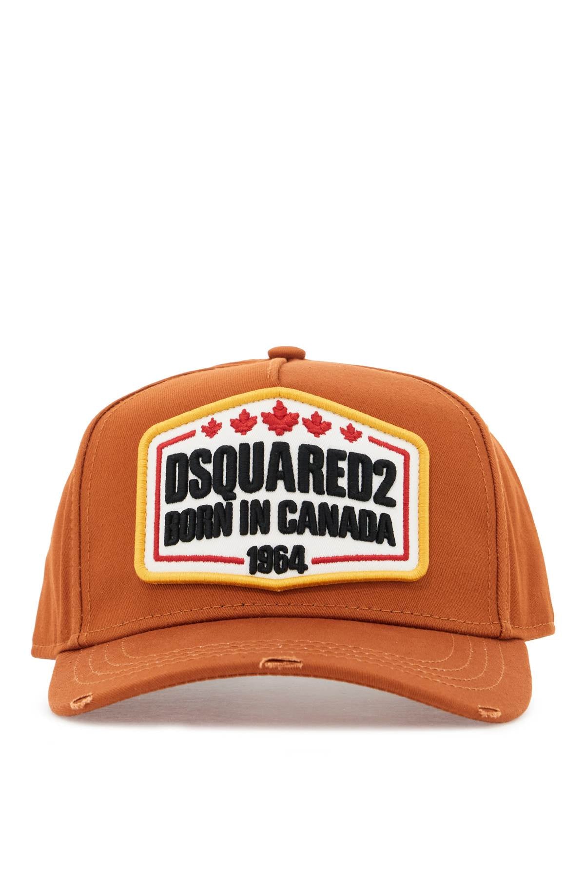 Dsquared2-Cappello Baseball Con Patch Logo-Uomo