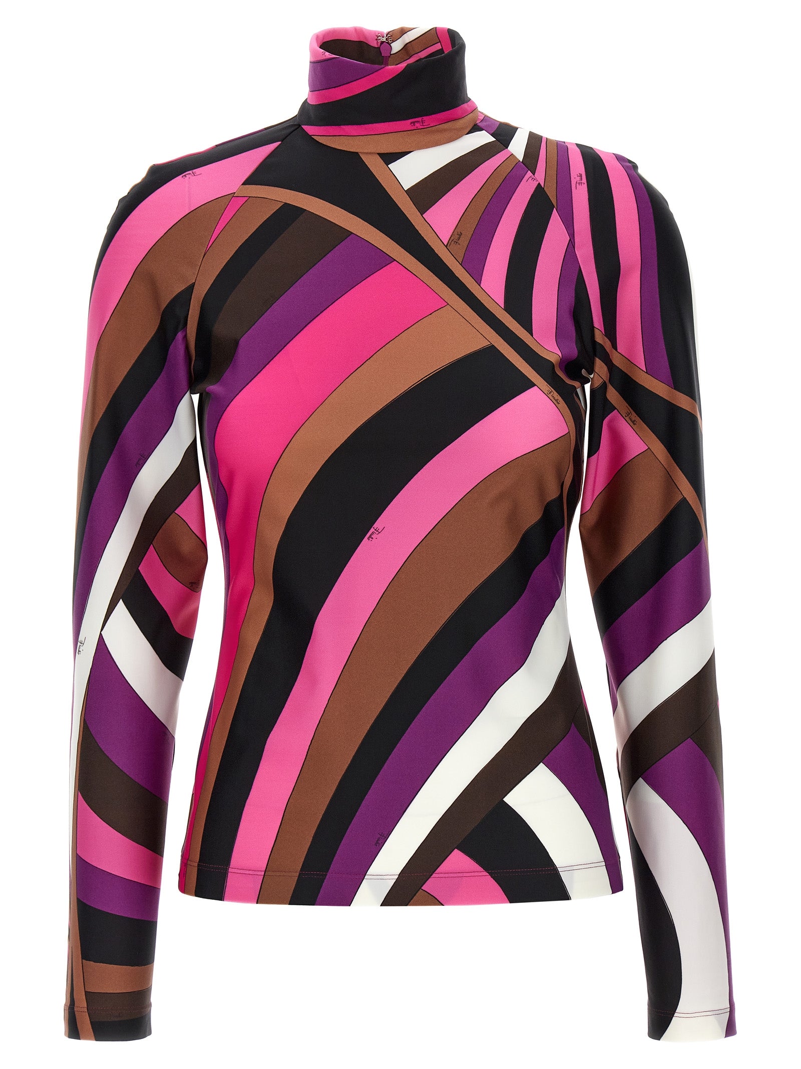 Emilio Pucci-Iride Top Multicolor-Donna