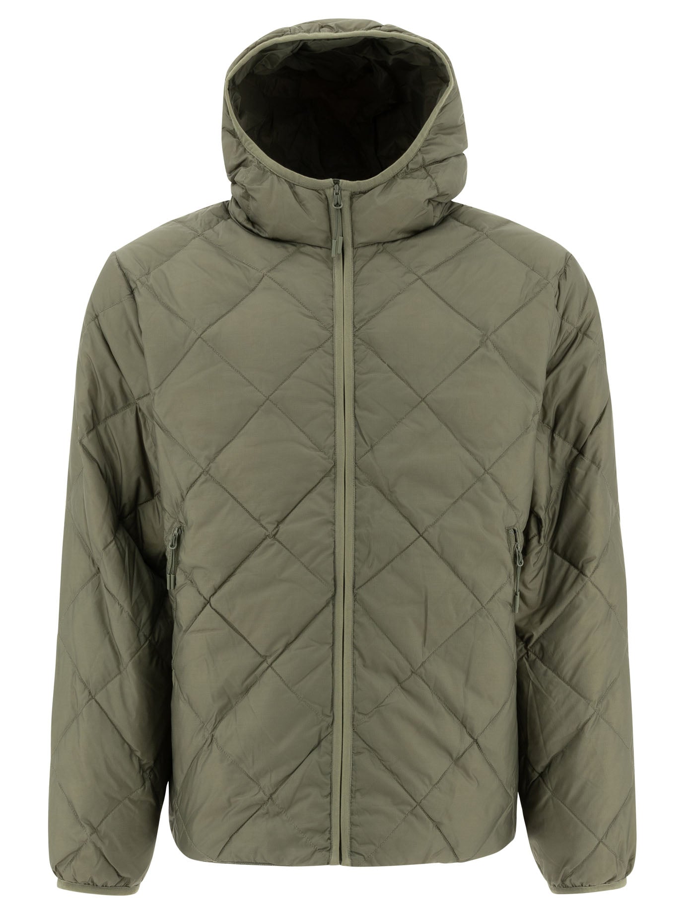 Hiking Patrol-Light Down Hooded Jacket Giacche Verde-Uomo