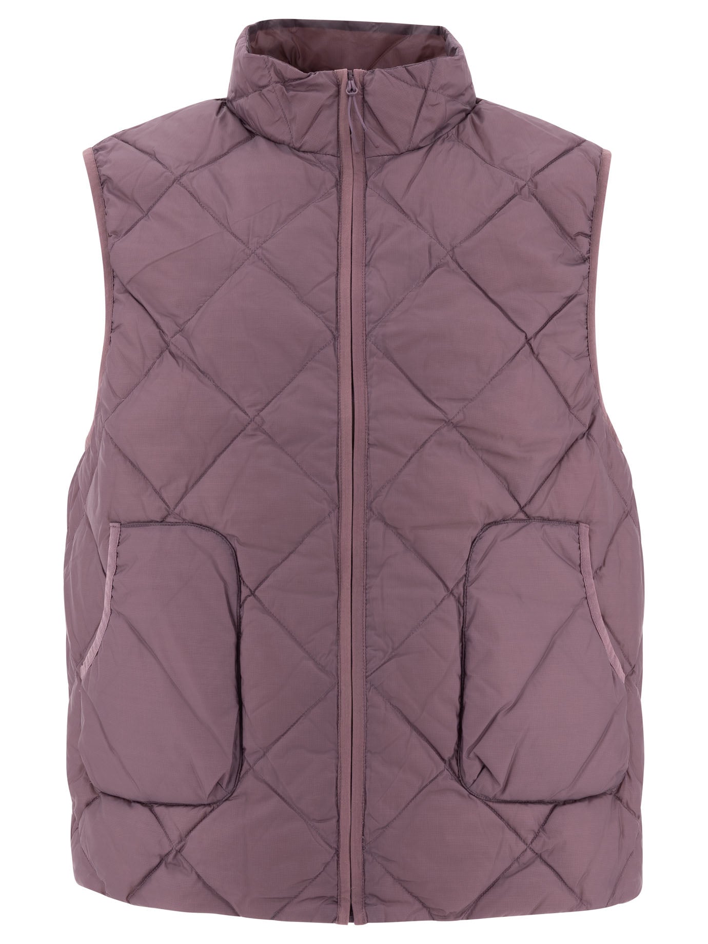 Hiking Patrol-Light Down Vest Giacche Viola-Uomo