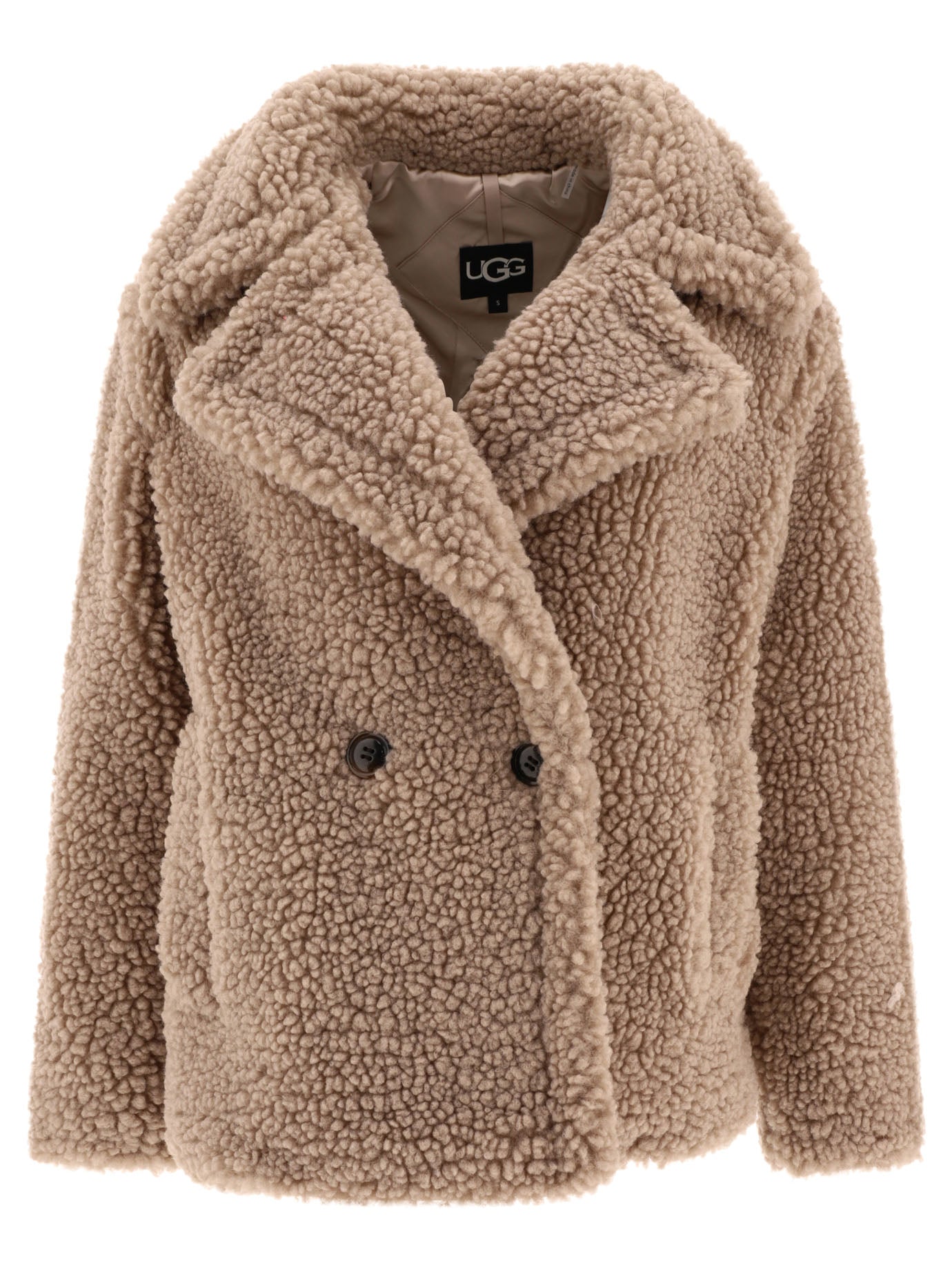 Ugg-Coats Beige-Donna