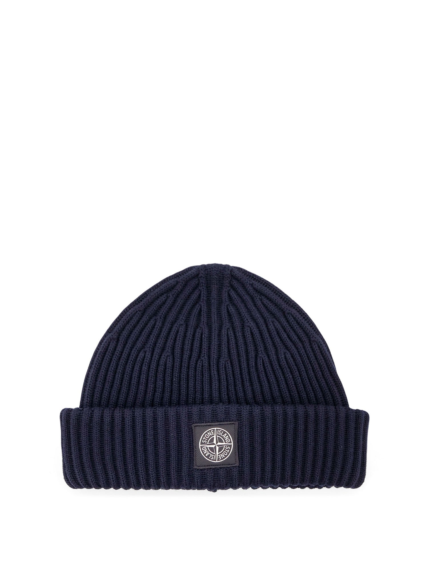 Stone Island-Cappello in lana vergine-Uomo