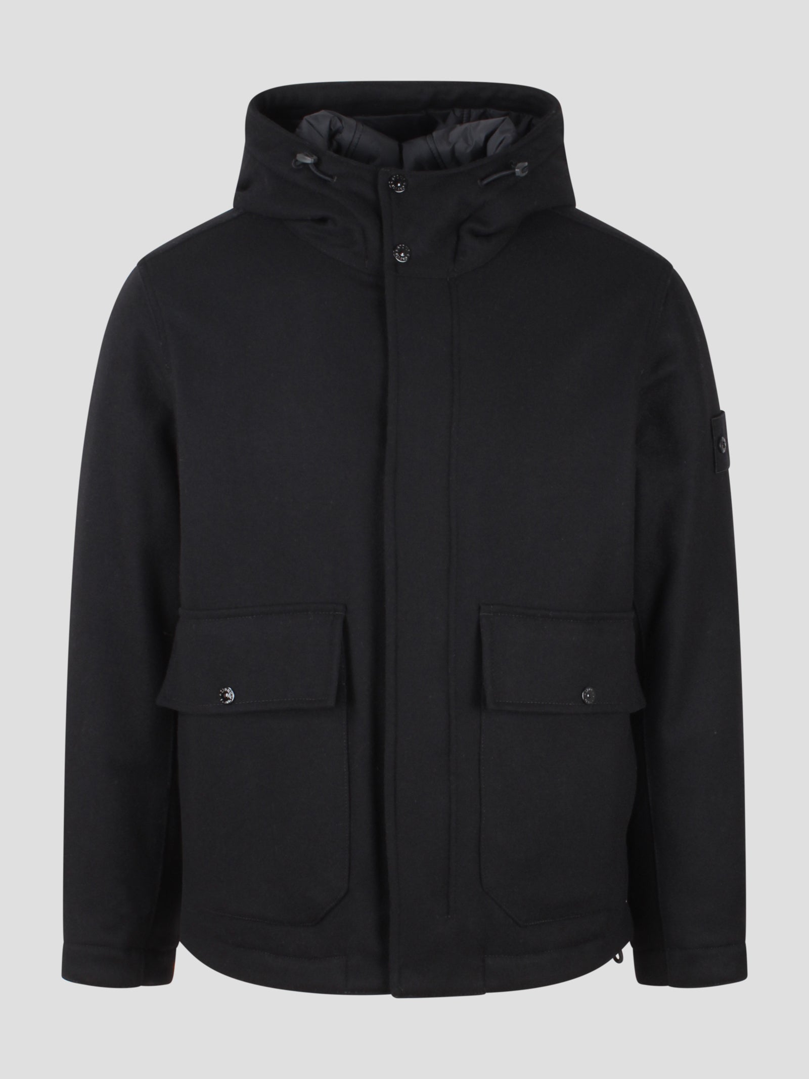 Stone Island-Short down jacket-Uomo