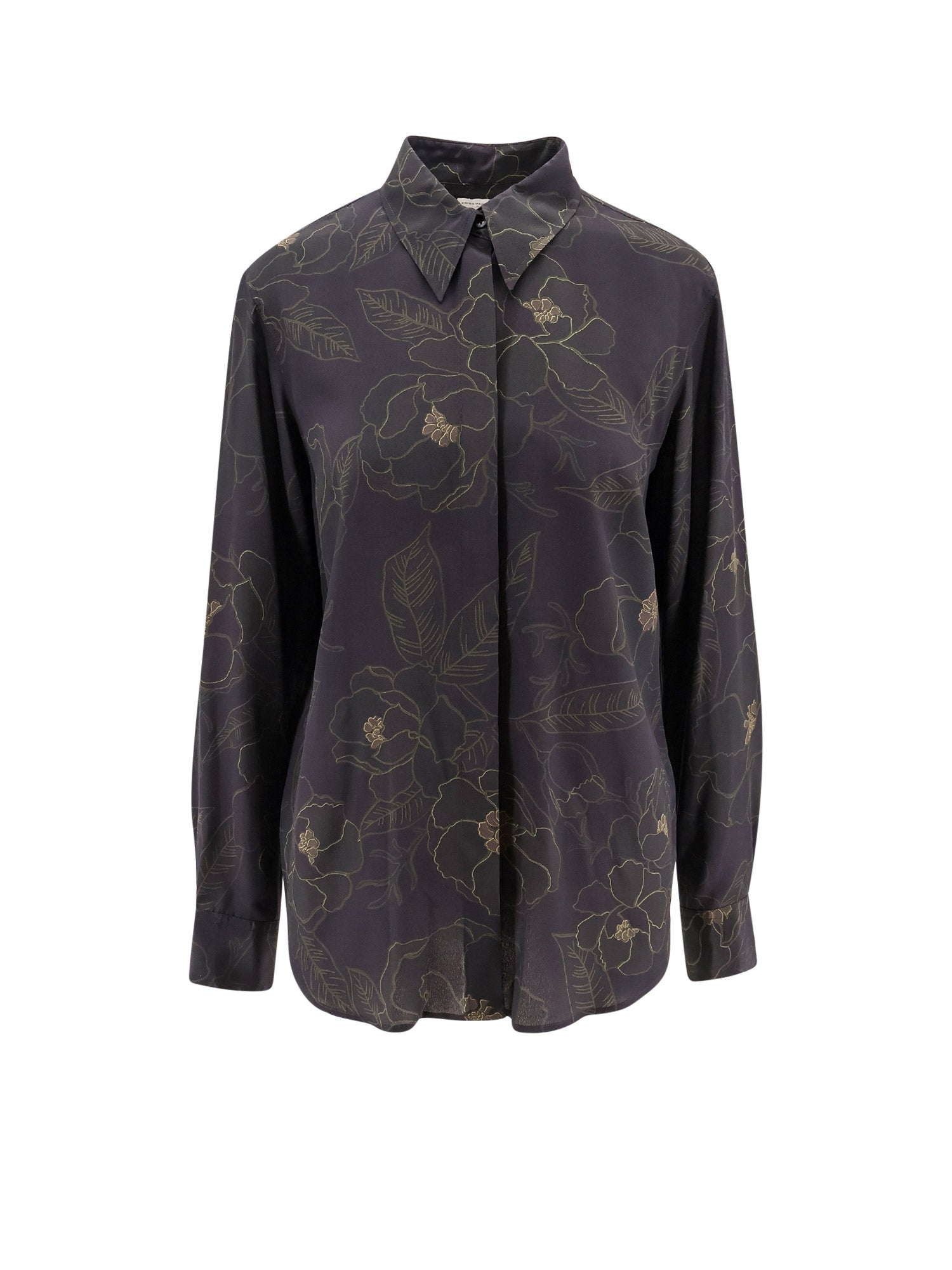 Dries Van Noten-Camicia Chowy in seta-Donna