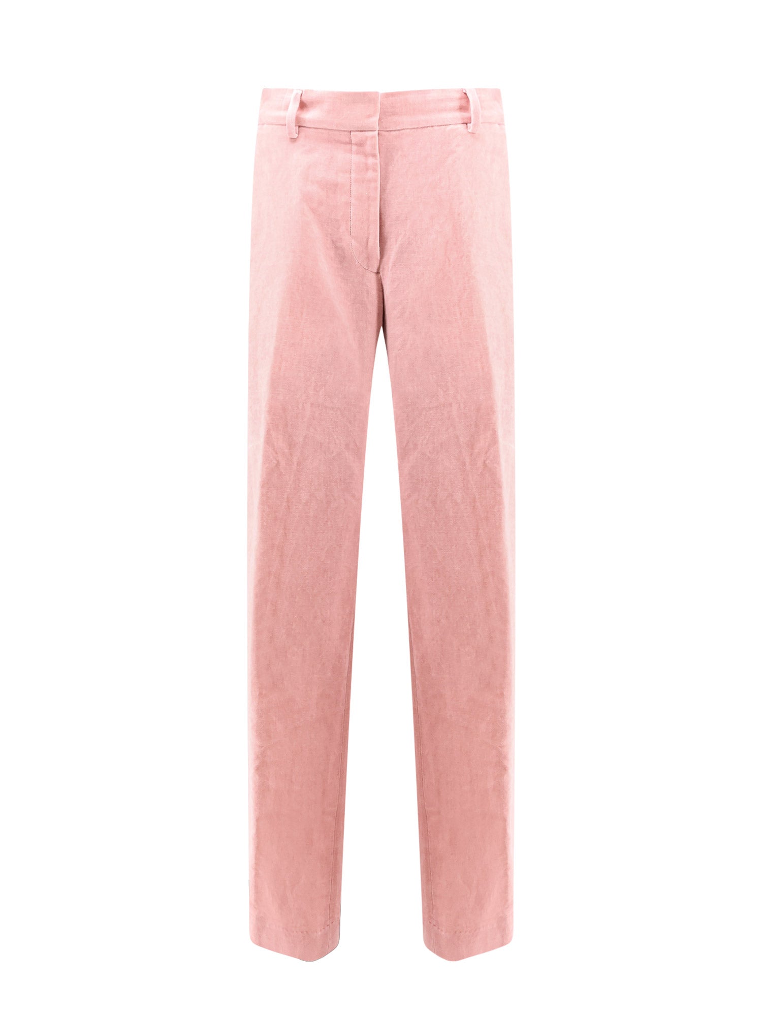 Dries Van Noten-Pantalone Paxy in velluto liscio-Donna