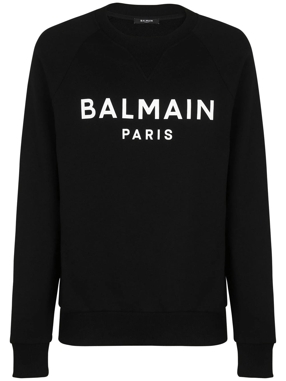 Balmain-Felpa Balmain Paris con stampa-Uomo