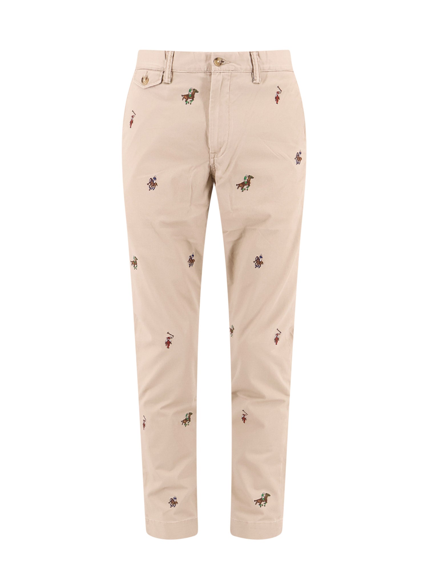 Polo Ralph Lauren-Pantalone Slim Fit in cotone-Uomo