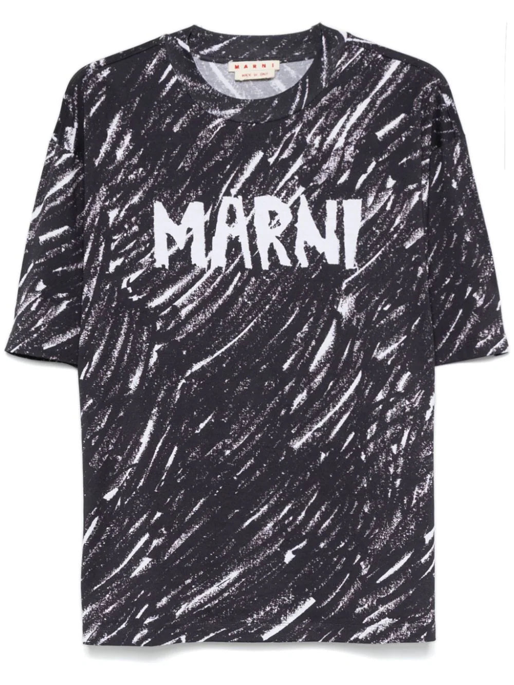 Marni-T-shirt con logo-Donna