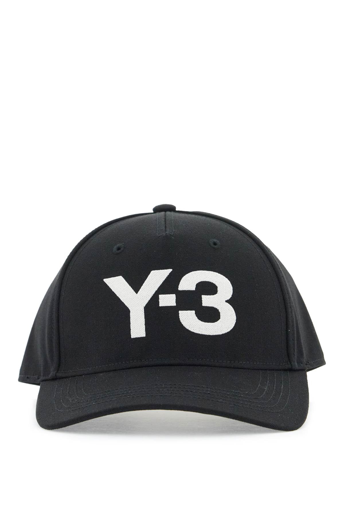 Y-3-Cappello Baseball Con Logo Ricamato-Uomo