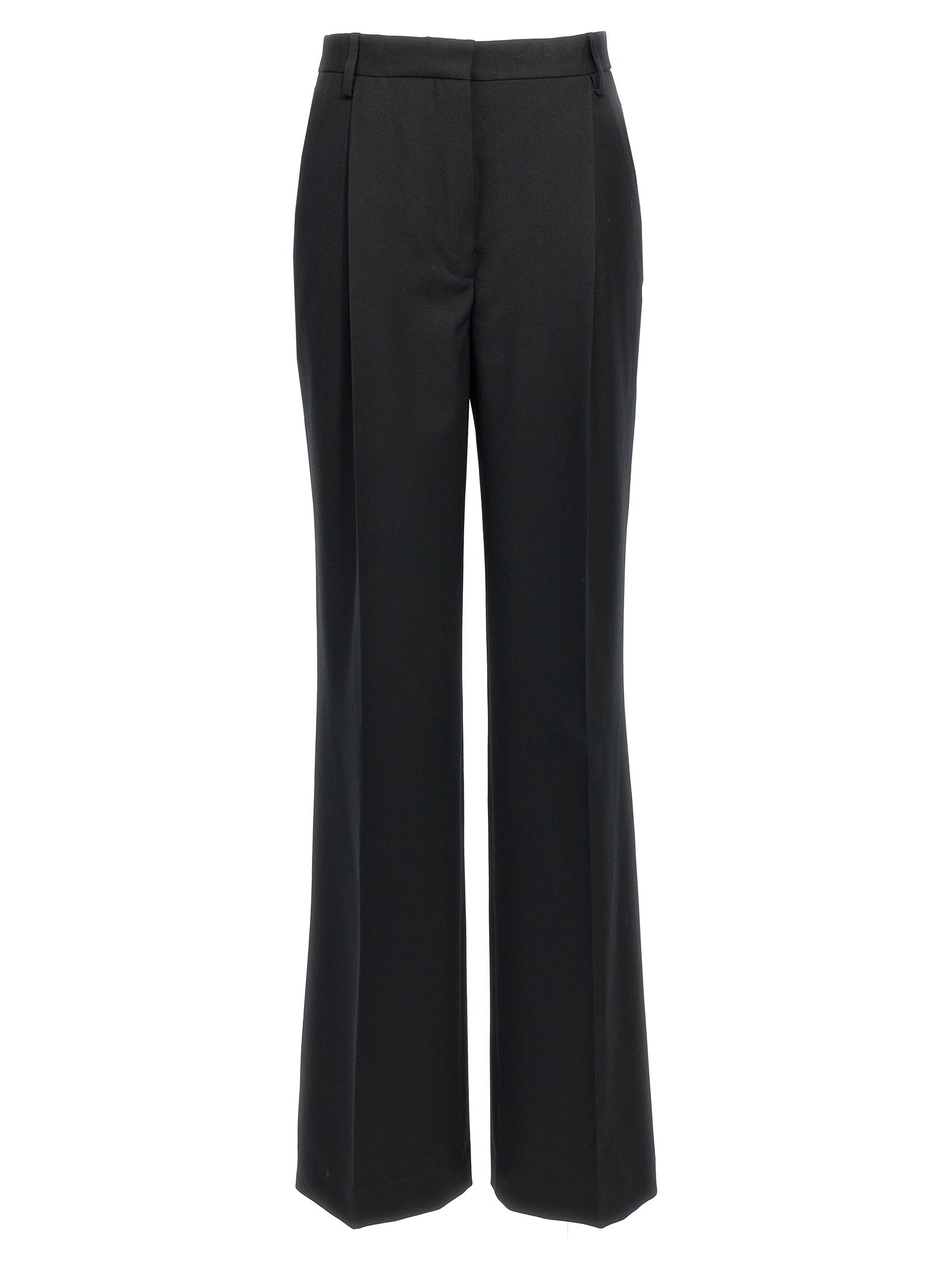 Dries Van Noten-Portia Pantaloni Nero-Donna