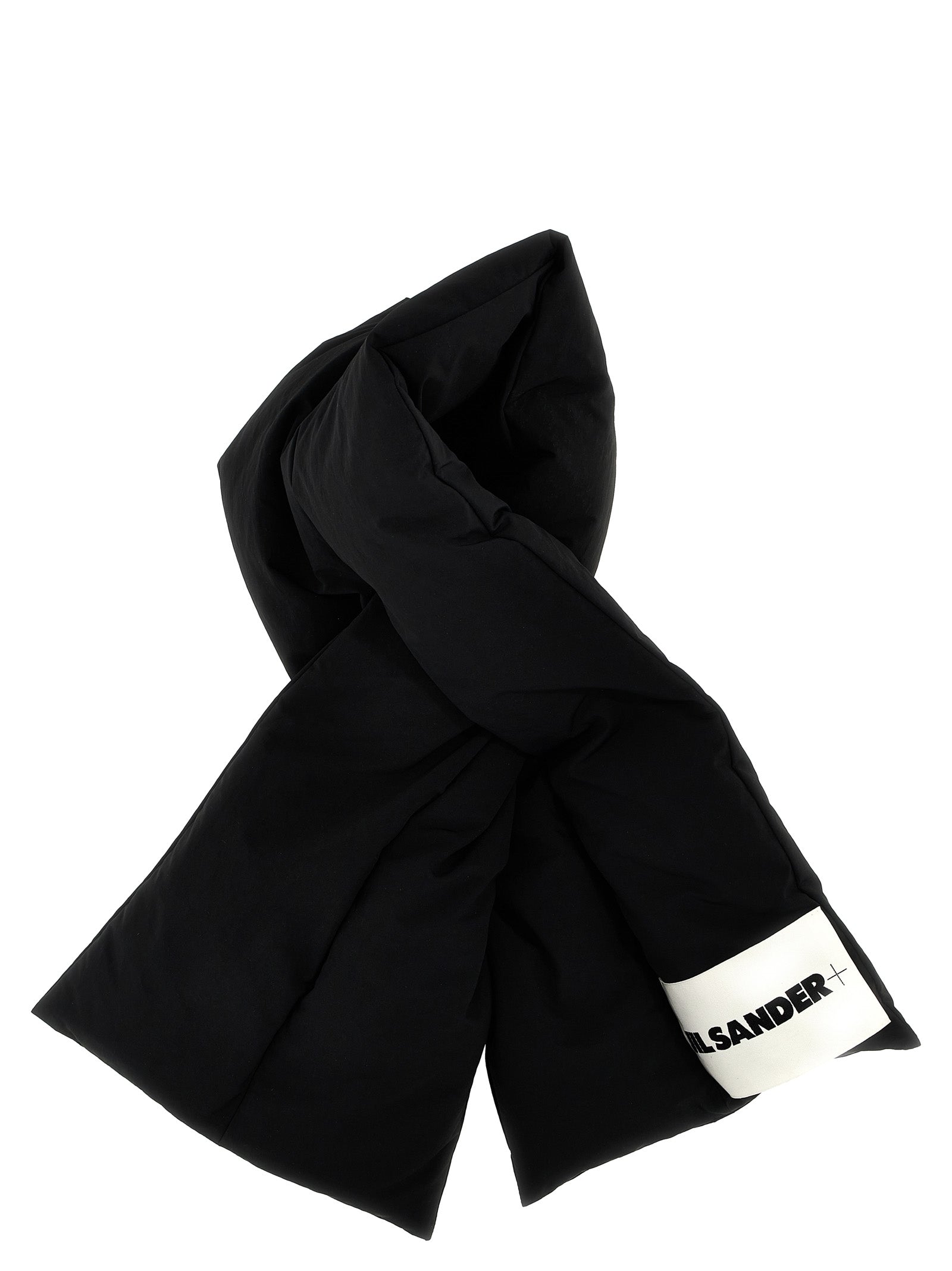 Jil Sander-01 Sciarpe Nero-Uomo