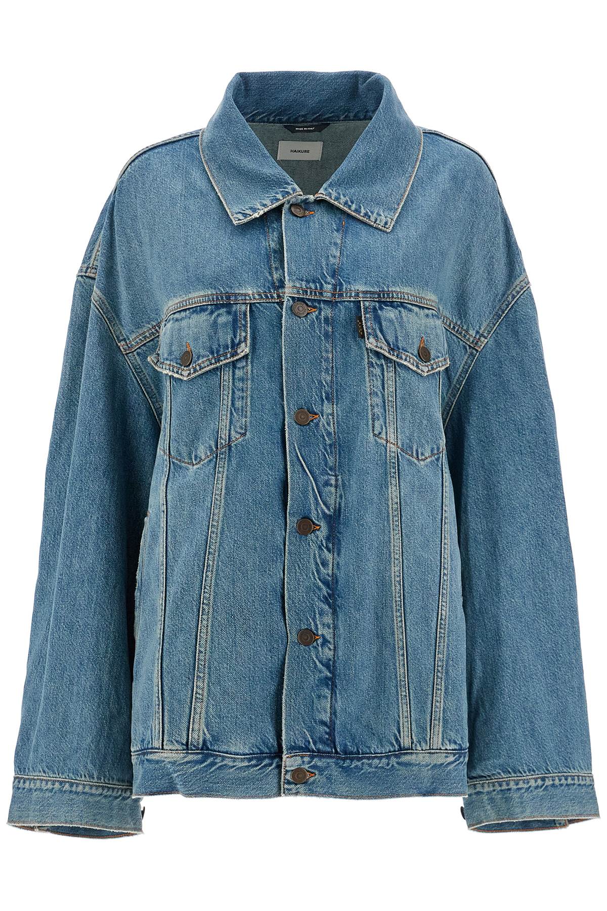 Haikure-Giacca Oversize In Denim Janet-Donna