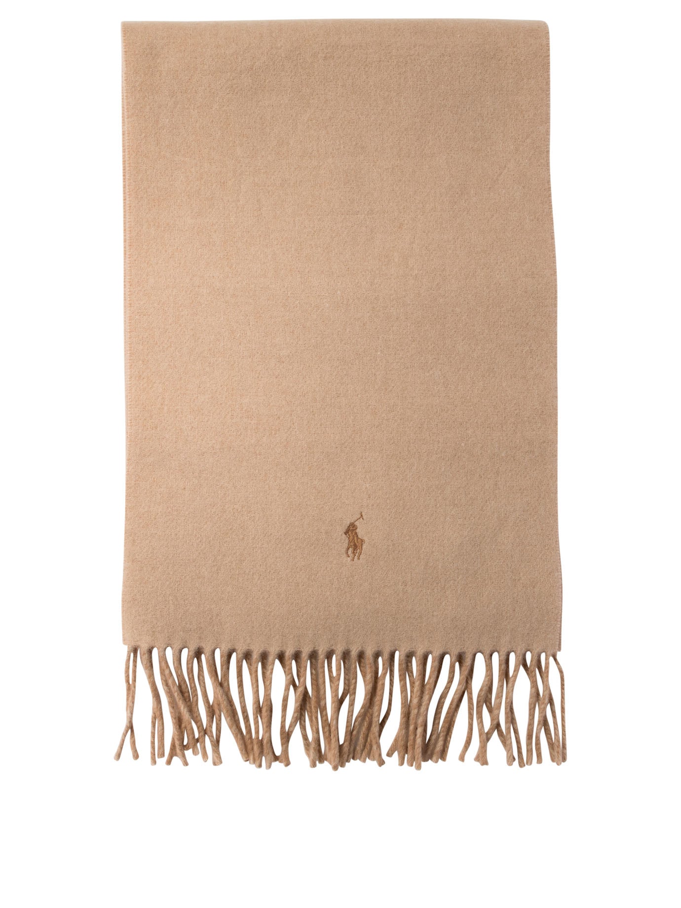 Polo Ralph Lauren-Pony Scarves Beige-Donna