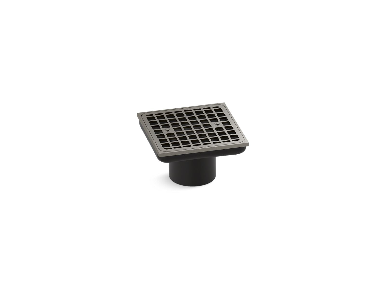 KOHLER K-22665 Clearflo Square brass tile-in shower drain (drain body not included)