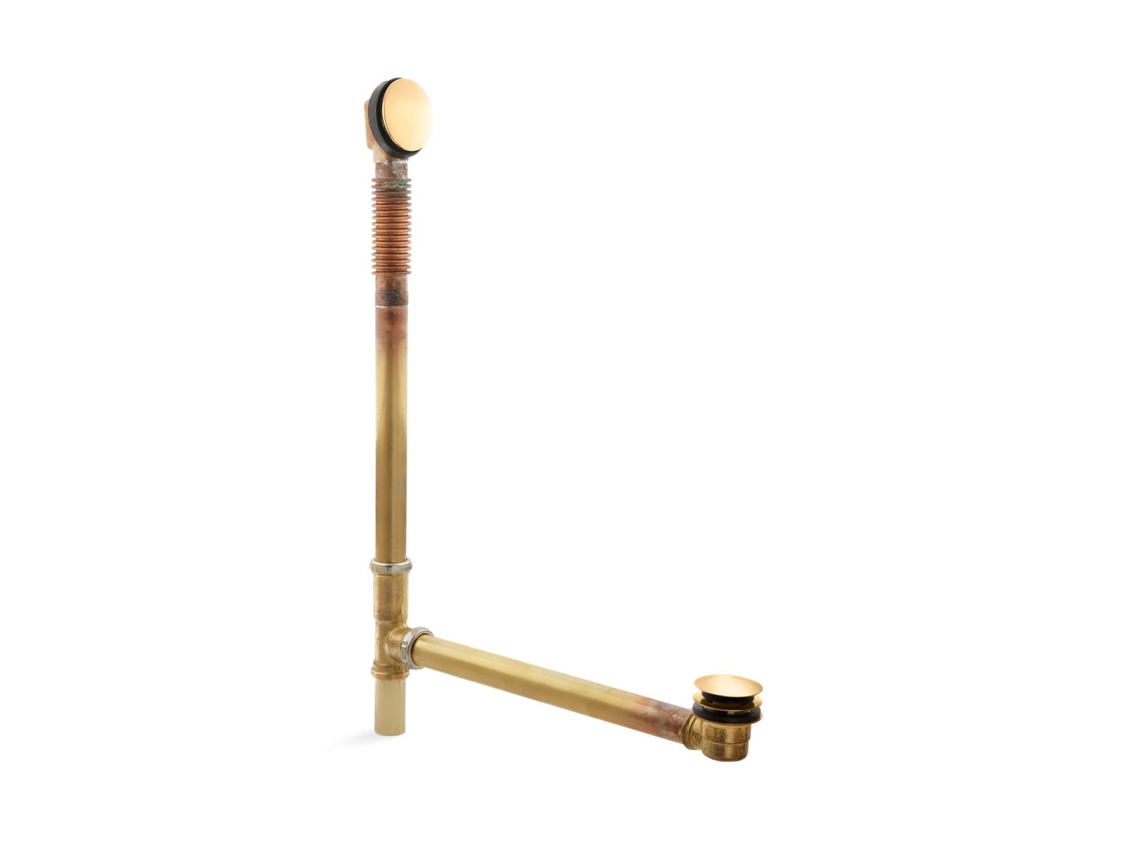 KOHLER K-7265 Clearflo Brass toe tap bath drain