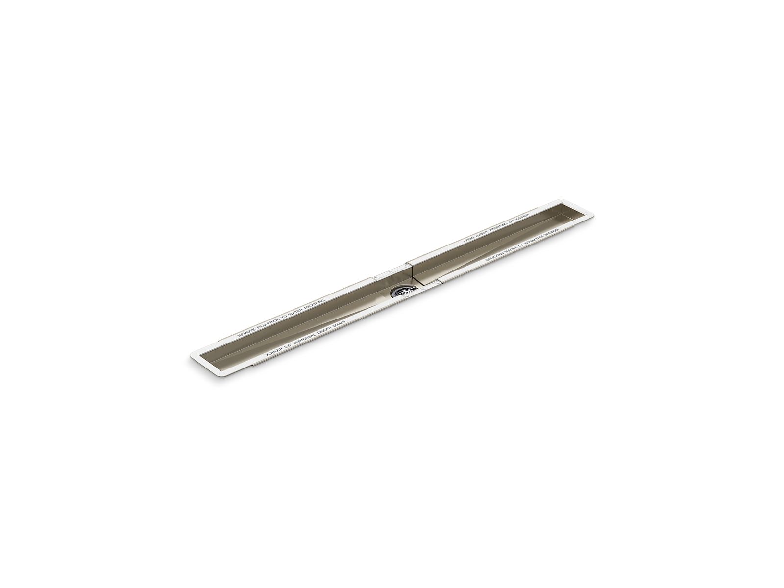 KOHLER K-80646 2-1/2" x 36"-60" linear drain channel