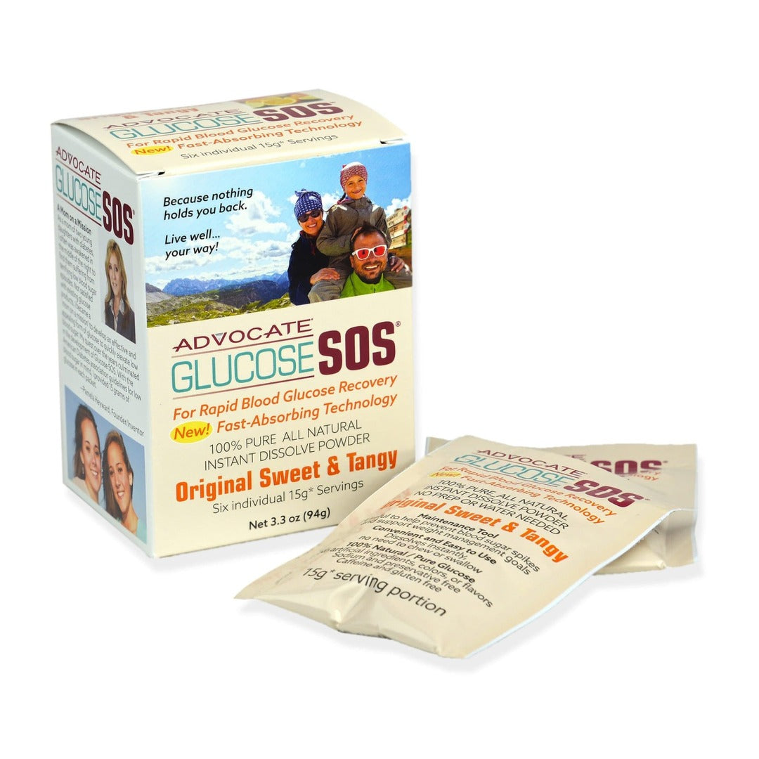 Advocate Glucose SOS Rapid Glucose Recovery Packets