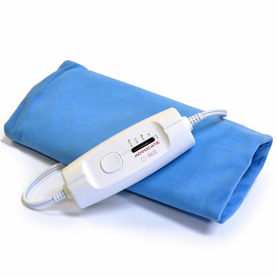 Advocate Moist or Dry Electric Heating Pads - 4 Adjustable Heat Settings