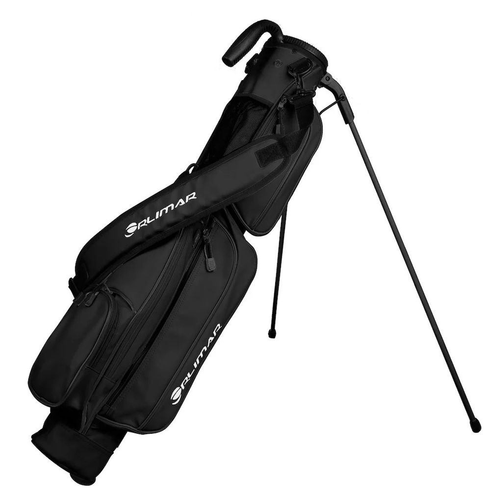 Orlimar Golf Pitch 'N Putt Synthetic Leather Sunday Bag