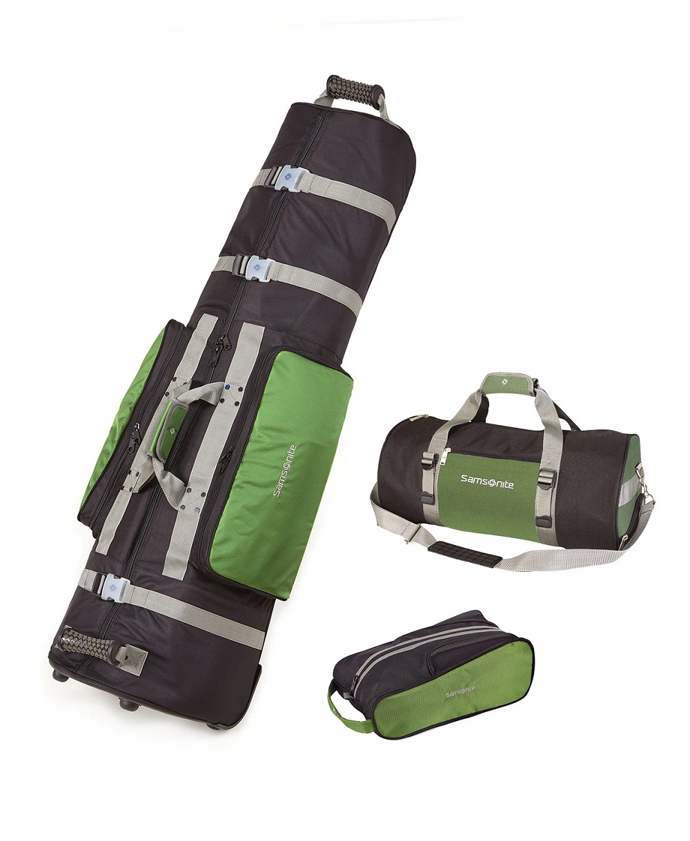 Samsonite Golf Deluxe 3-Piece Travel Bag Set