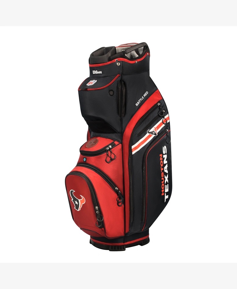 Wilson Golf NFL Cart Bag Houston Texans