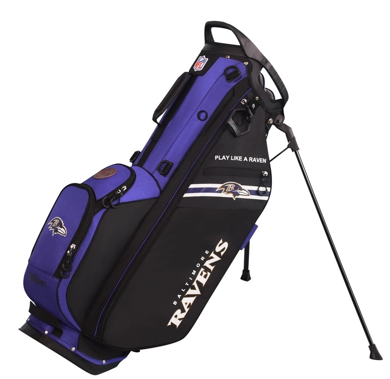 Wilson Golf NFL Carry Bag BALTIMORE