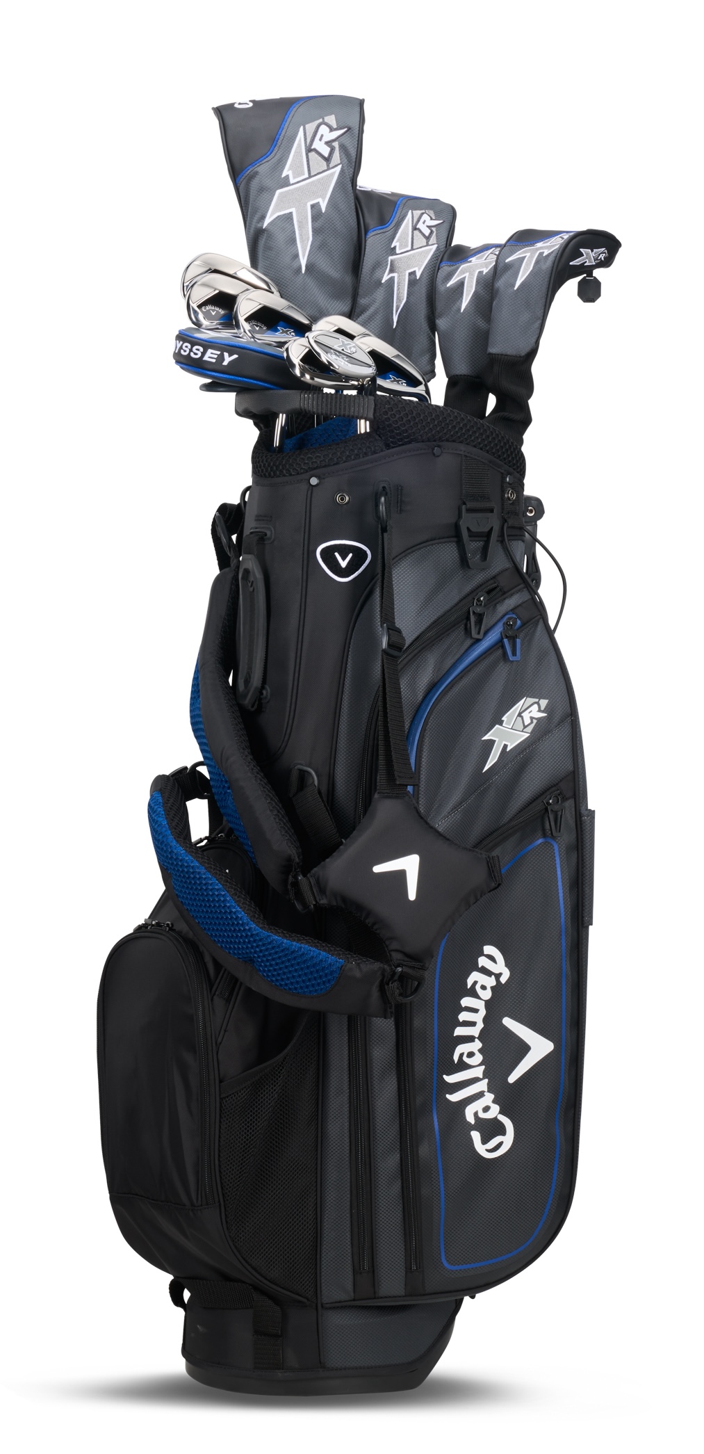 Callaway Golf XR Complete Set With Bag Stiff Flex Graphite/Steel Blue/Silver