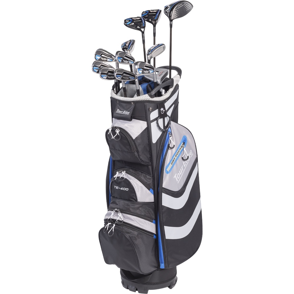 Tour Edge Golf TE-400 Complete Set With Bag Graphite Regular Flex